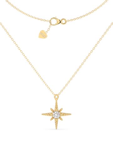 Burst Of Light Charm Necklace