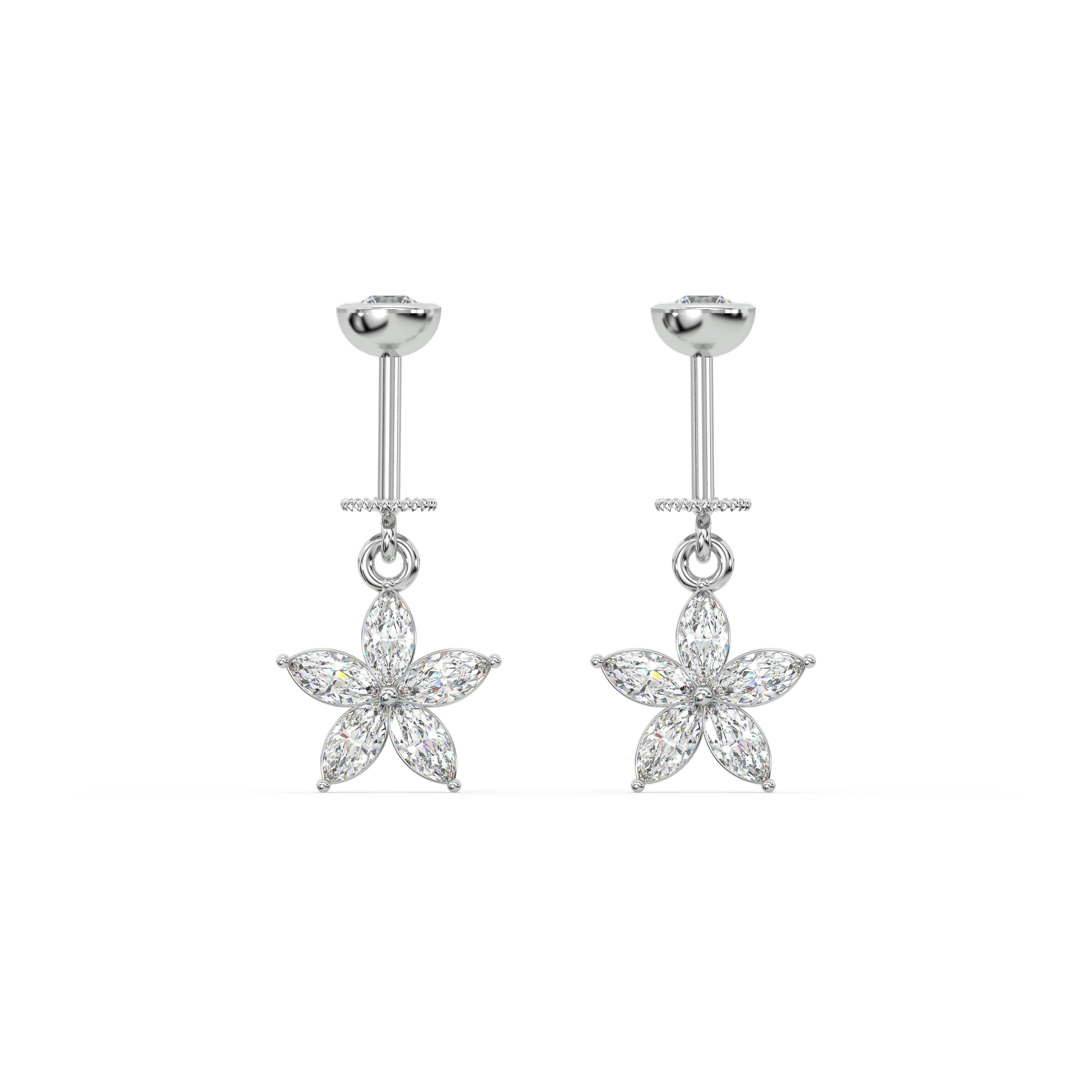 Marquise Starfish - Helix hanging