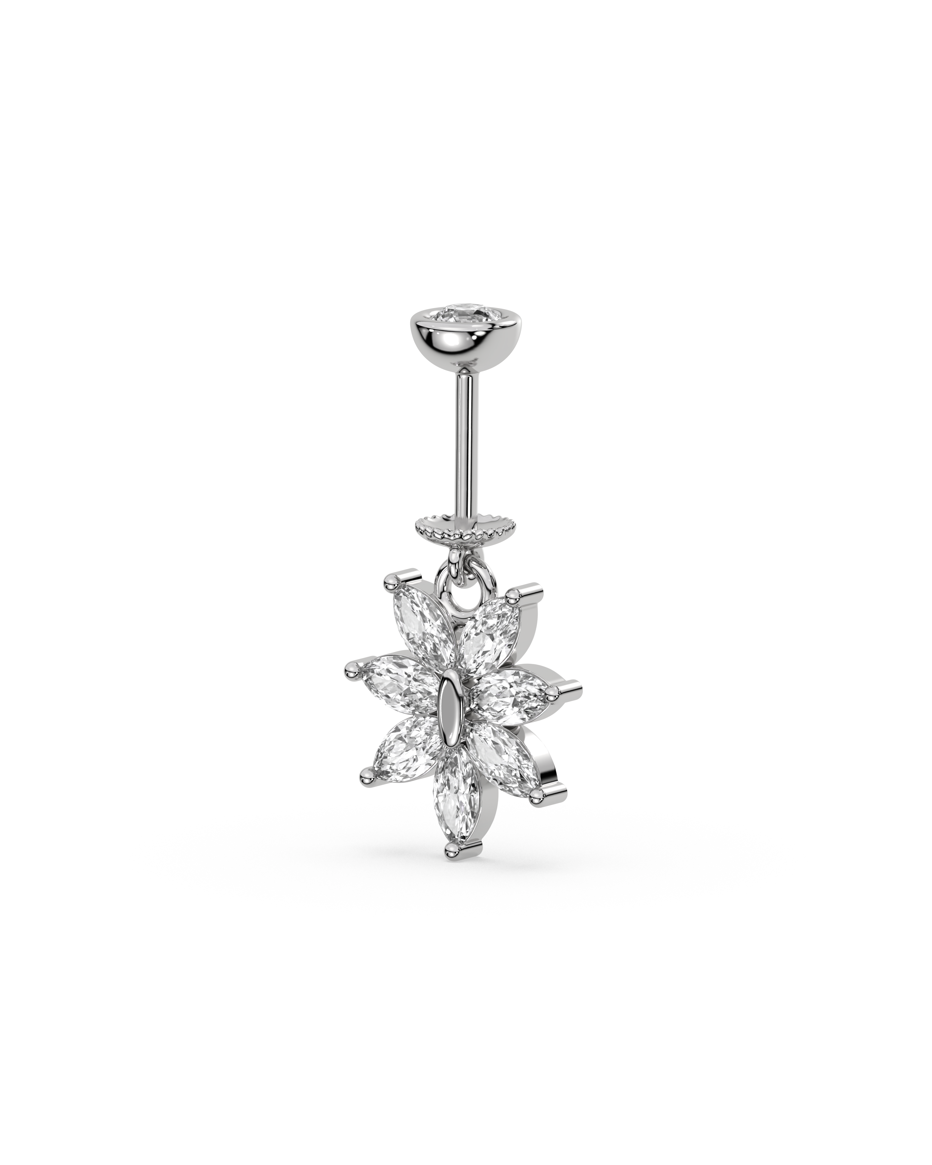 Seven marquise flower - Helix Hanging