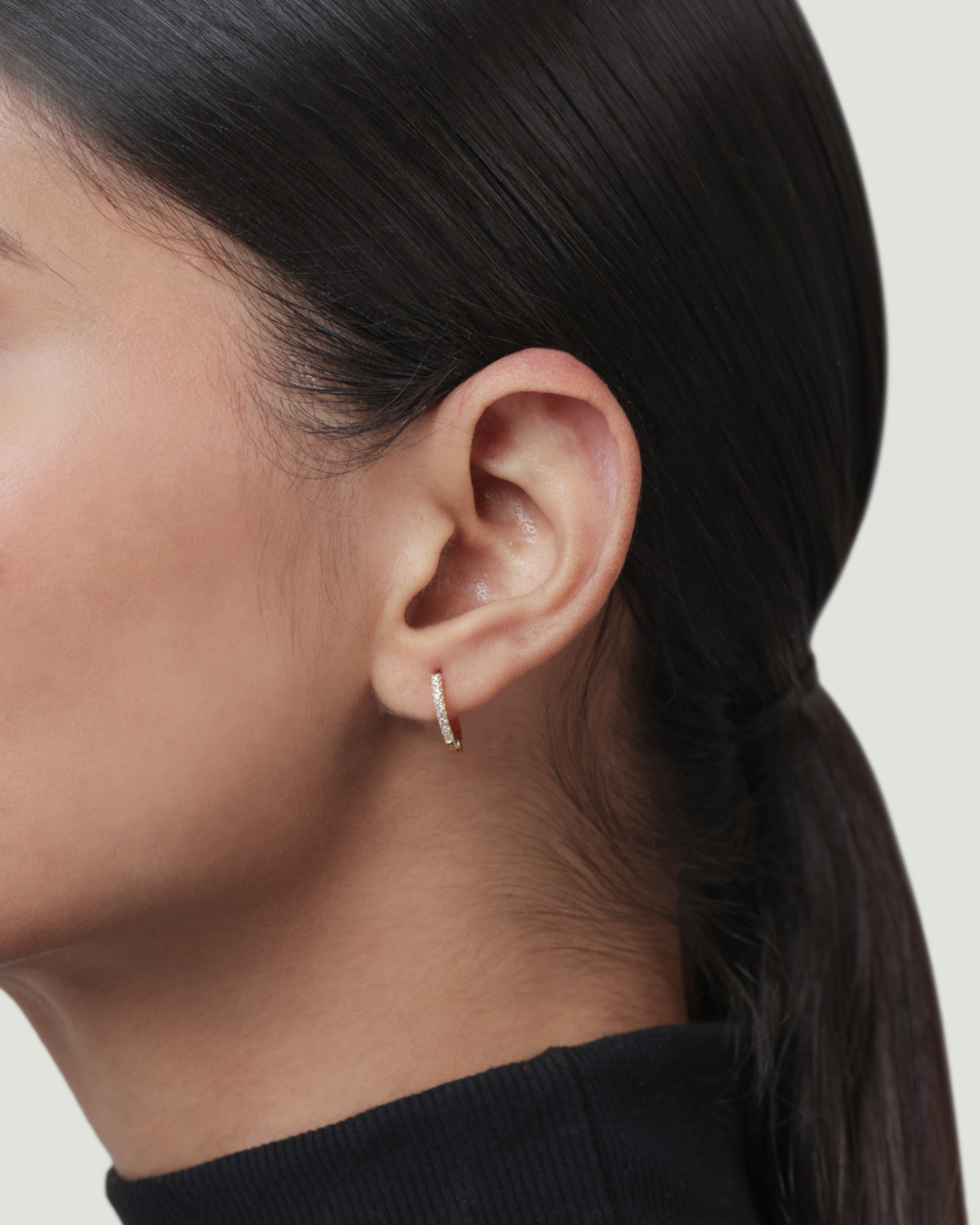 Round Statement Hoop - 9MM