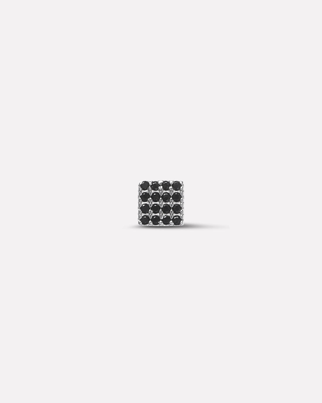 B&W - Luminous Stud Men's Earrings