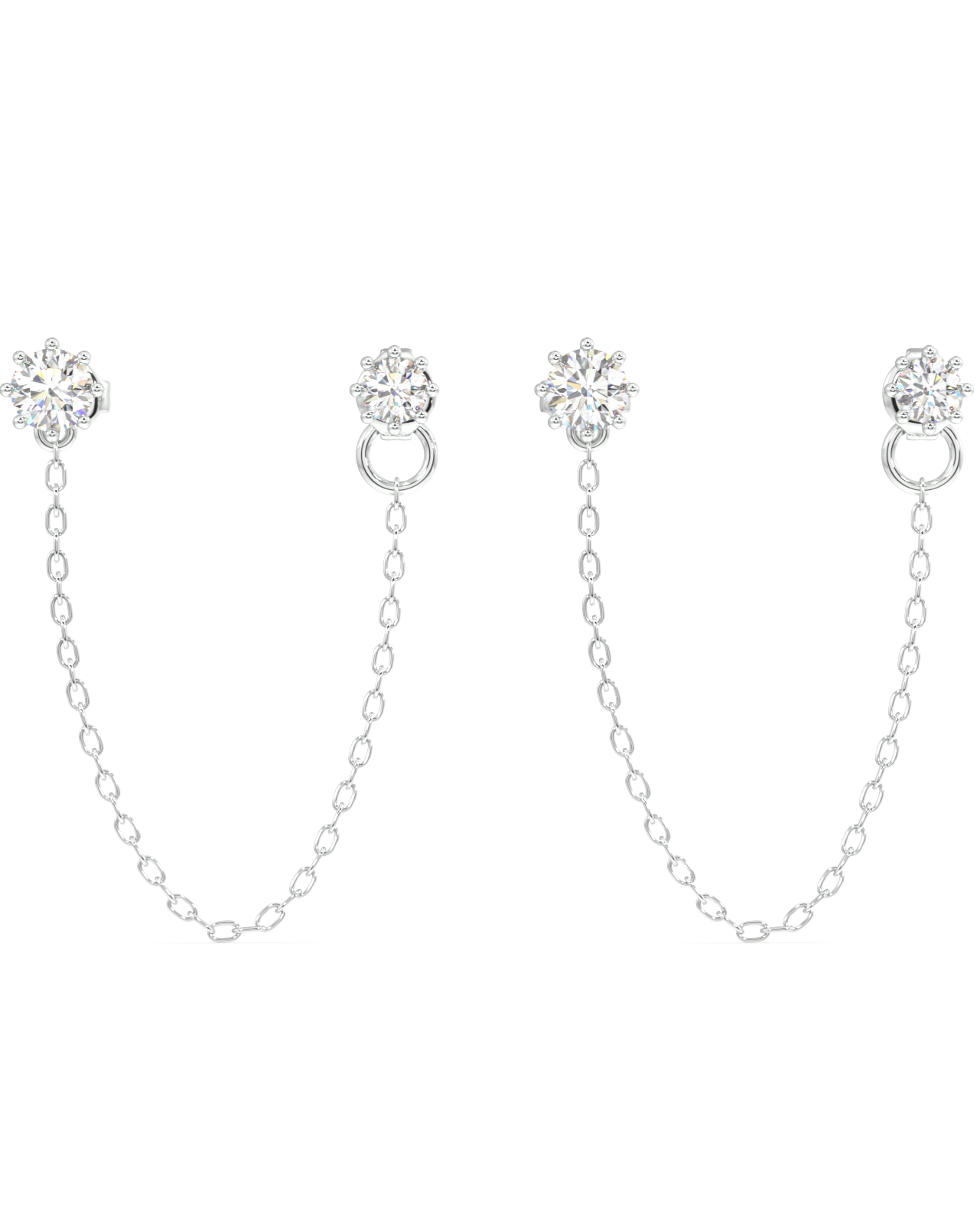 Single solitaire - 3 in 1 chain connector