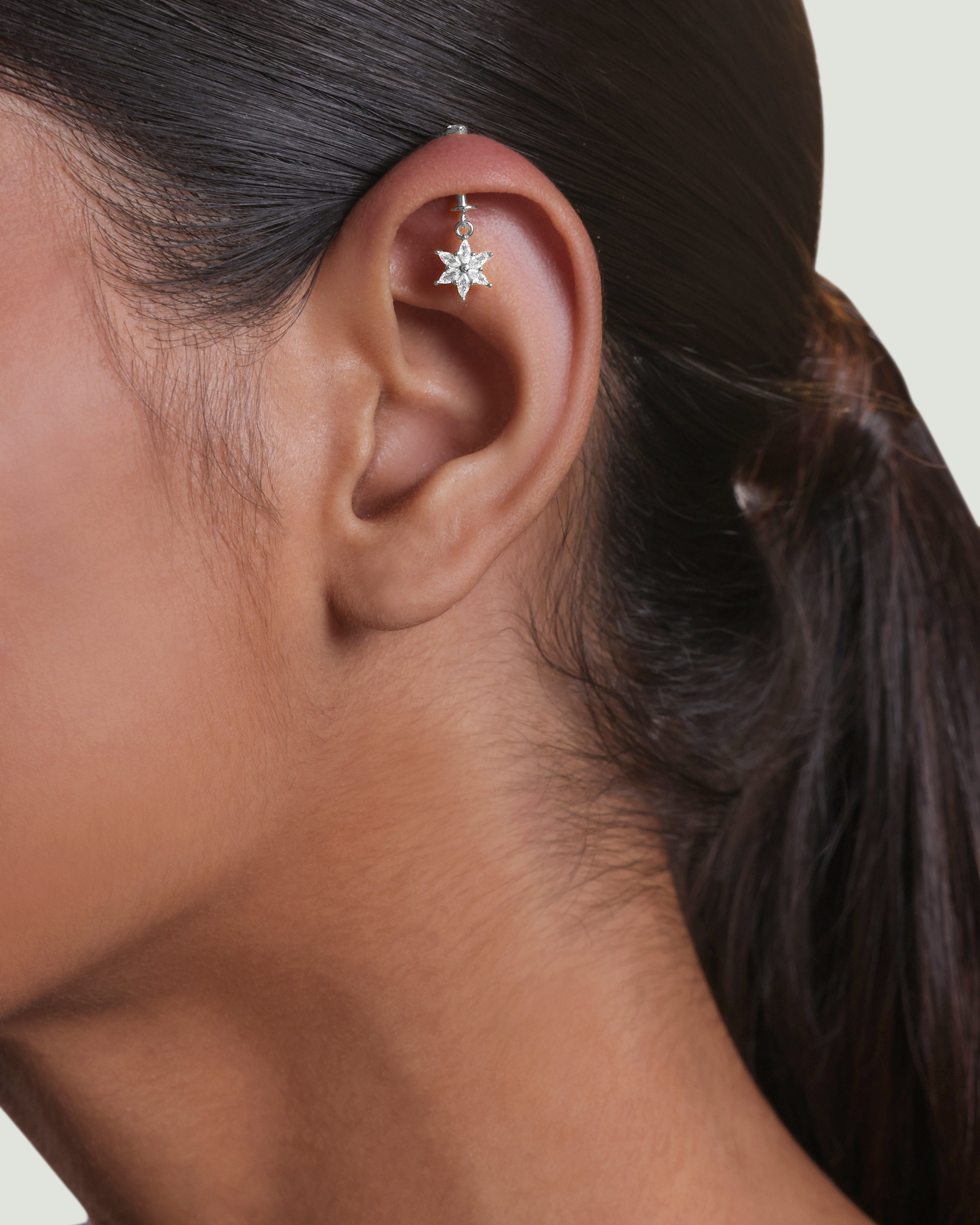 Seven marquise flower - Helix Hanging
