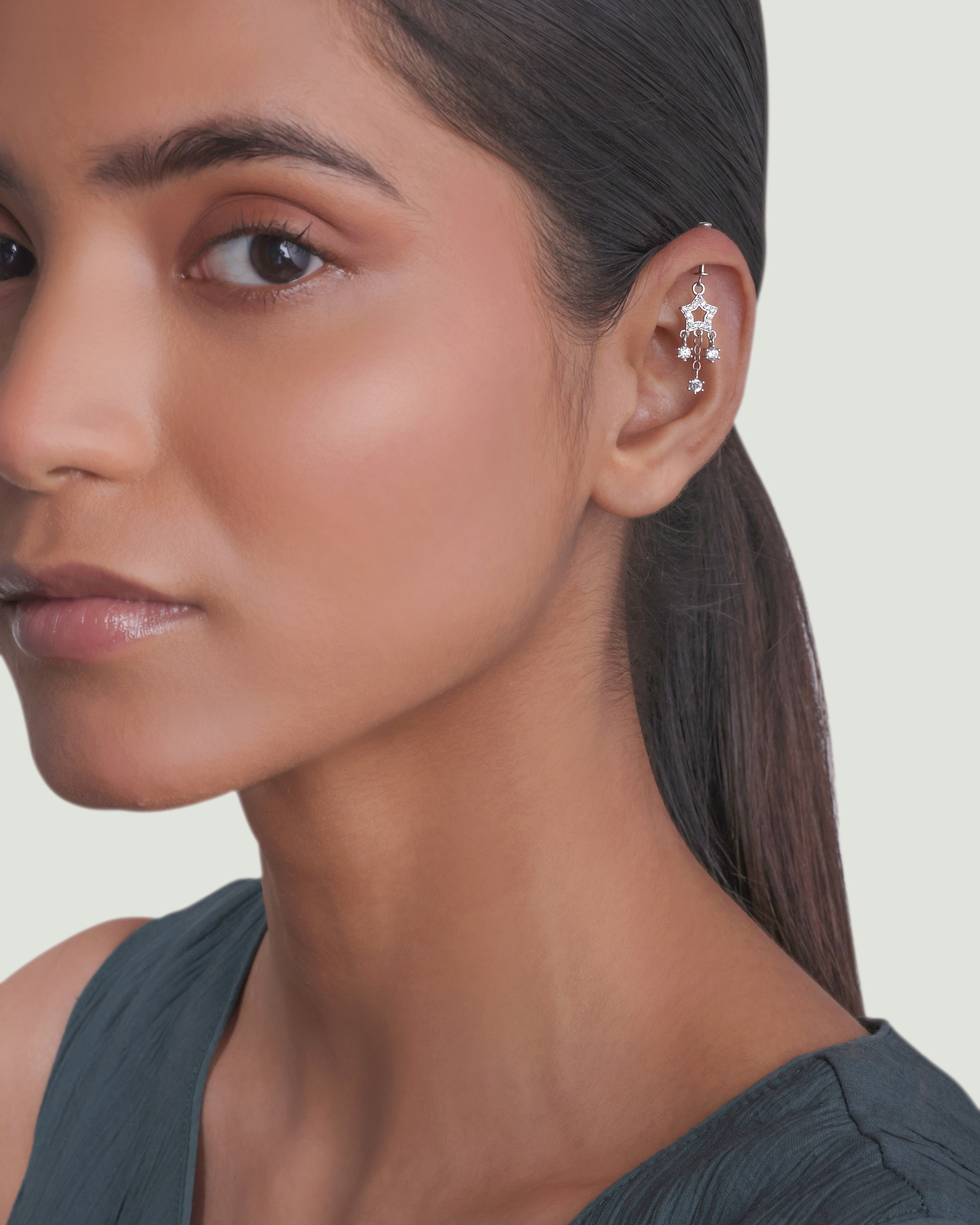 Multi Stone Drops - Helix Hanging