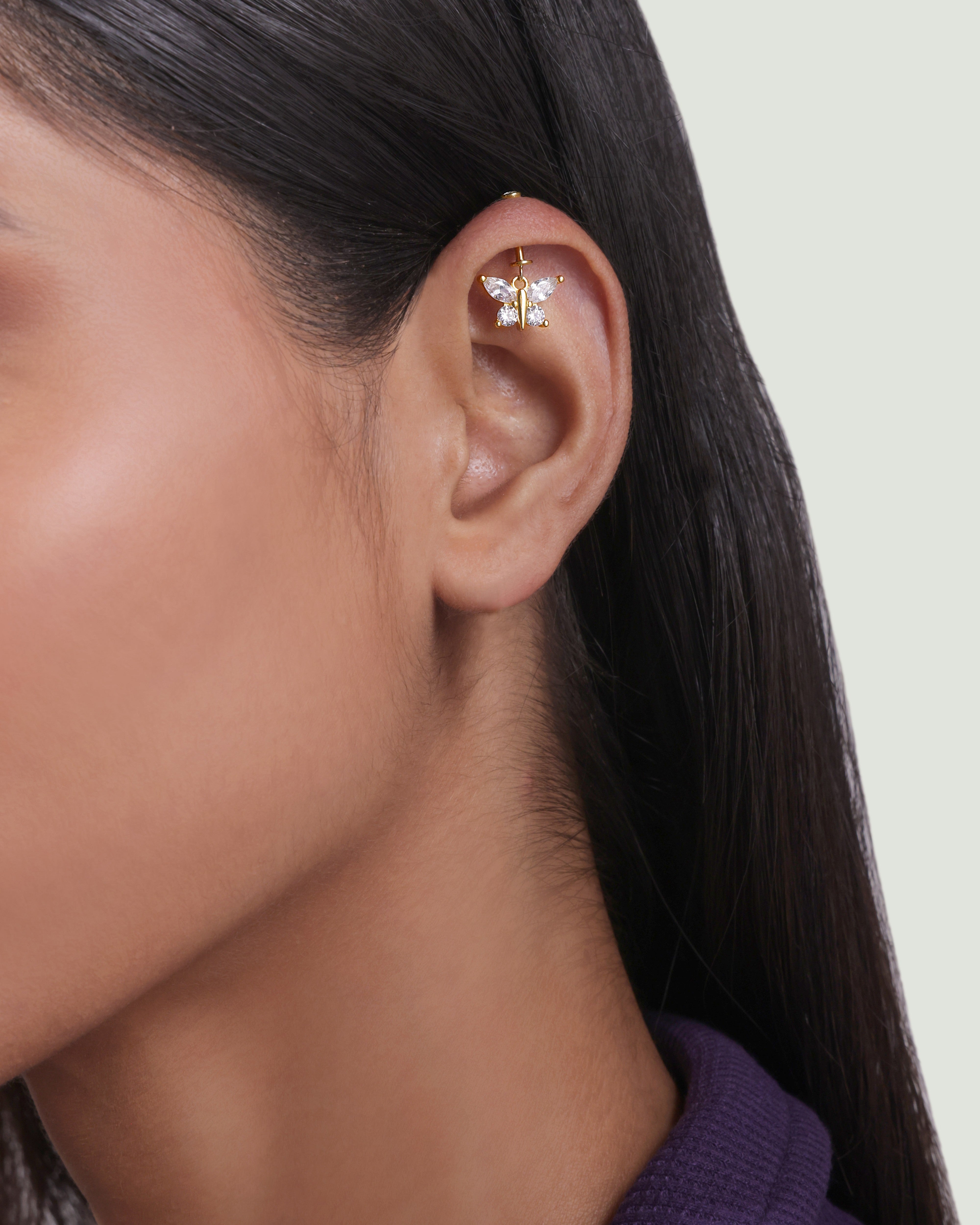 Four marquise butterfly - Helix Hanging