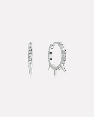 Spike Hoop Earrings