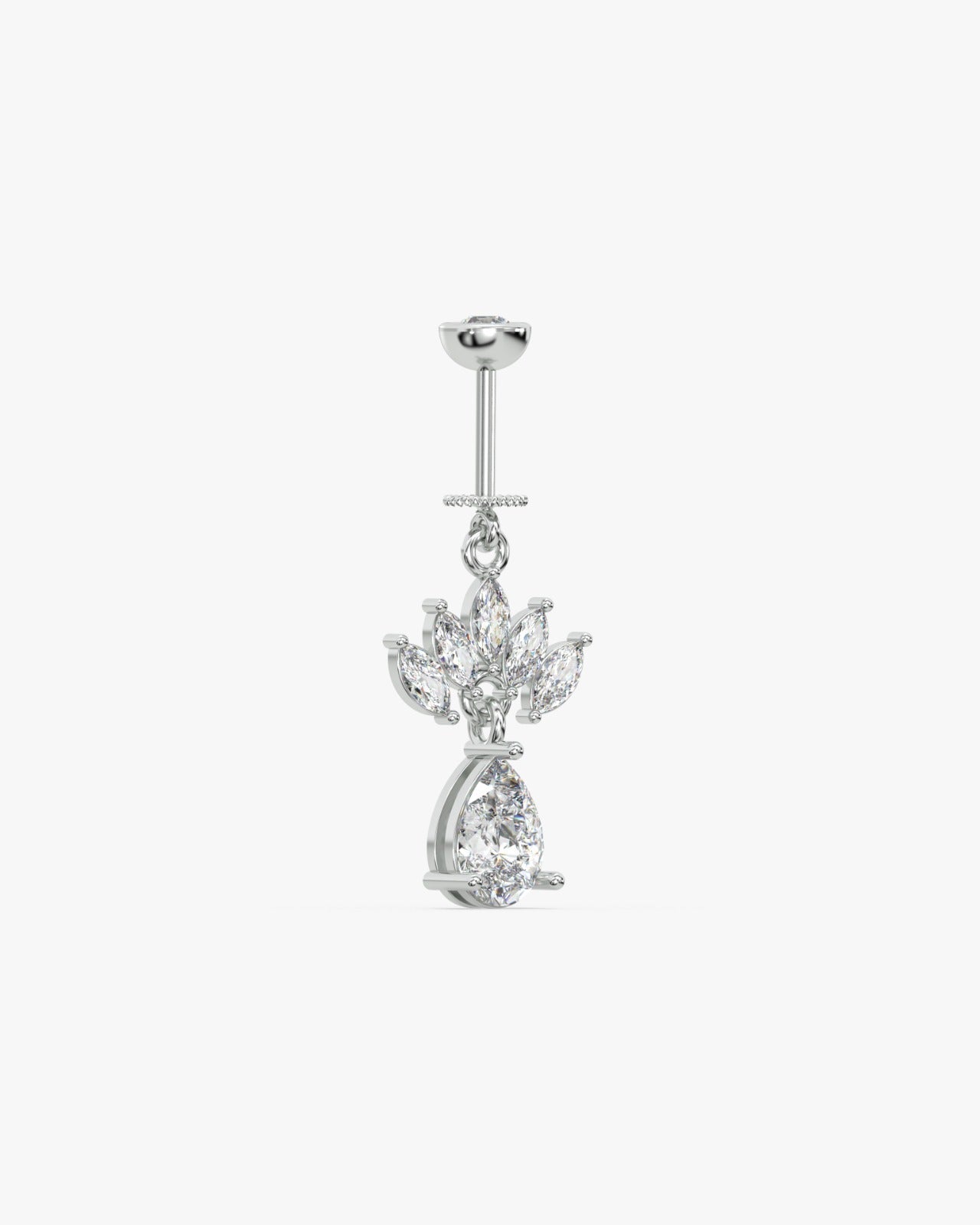 Marquise crown drop - Helix hanging