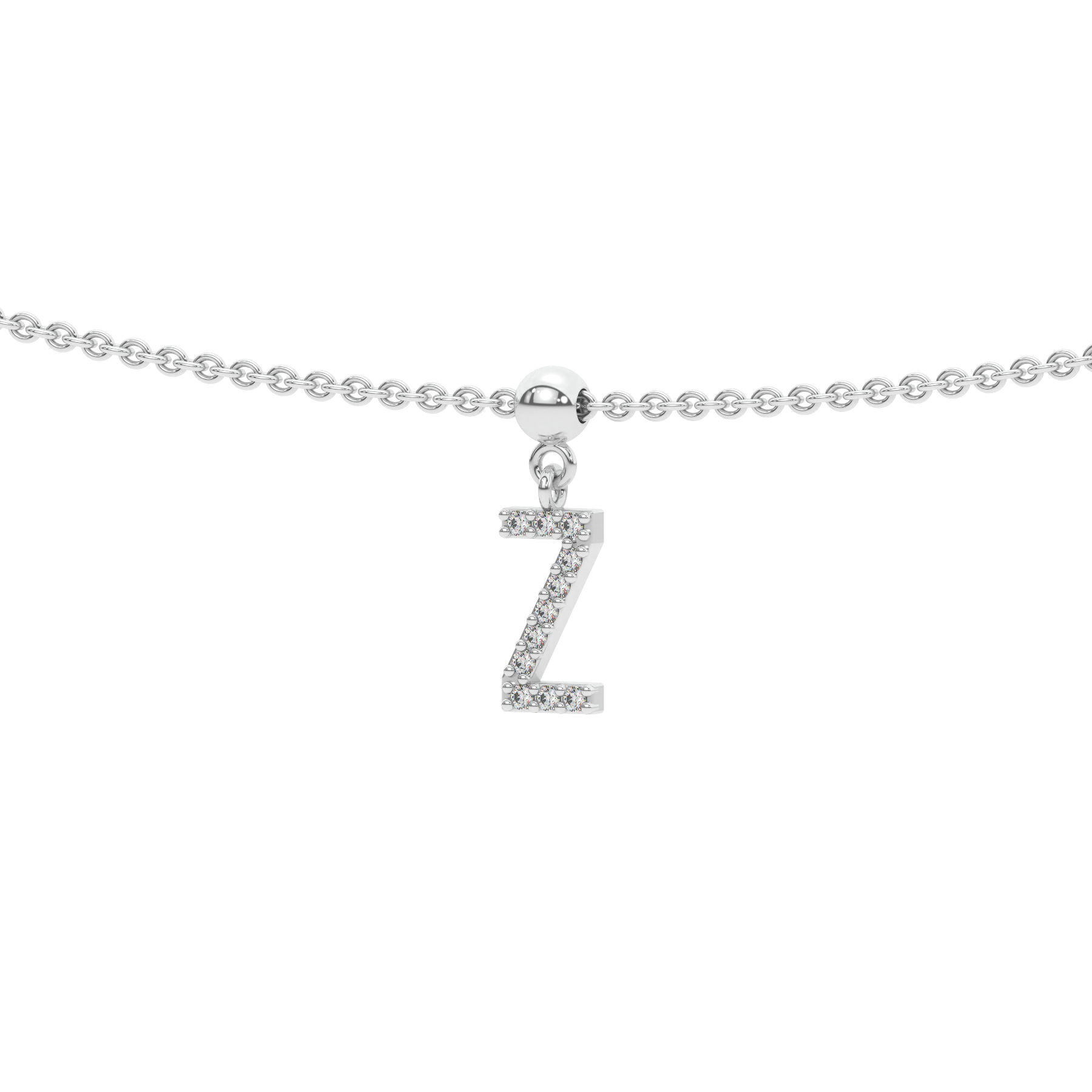 Letter "Z" bead charm