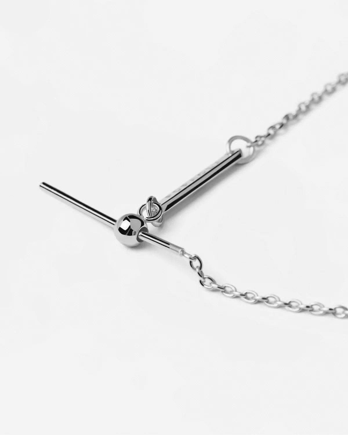 Cancer stone pave' zodiac necklace