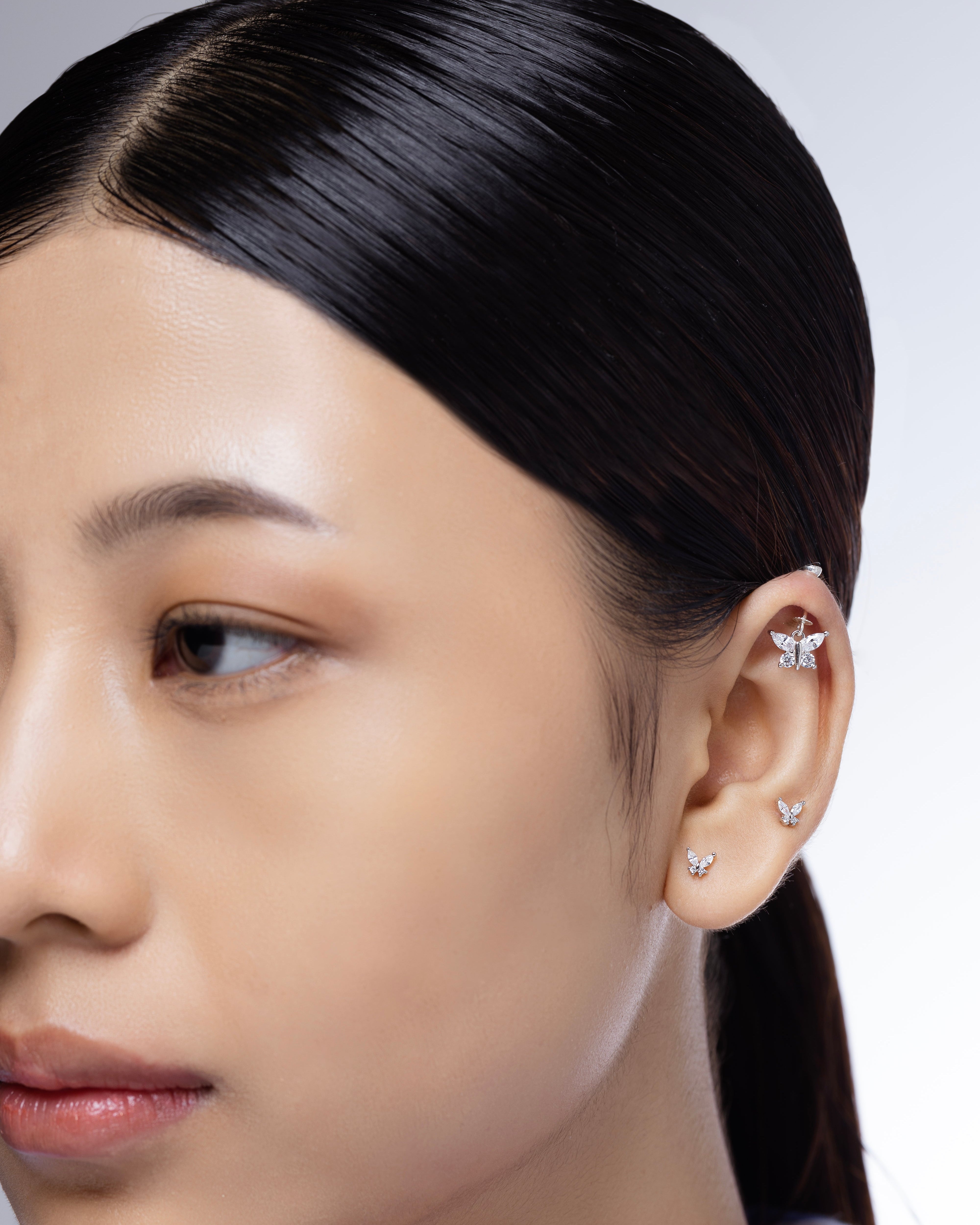 Four marquise butterfly - Helix Hanging
