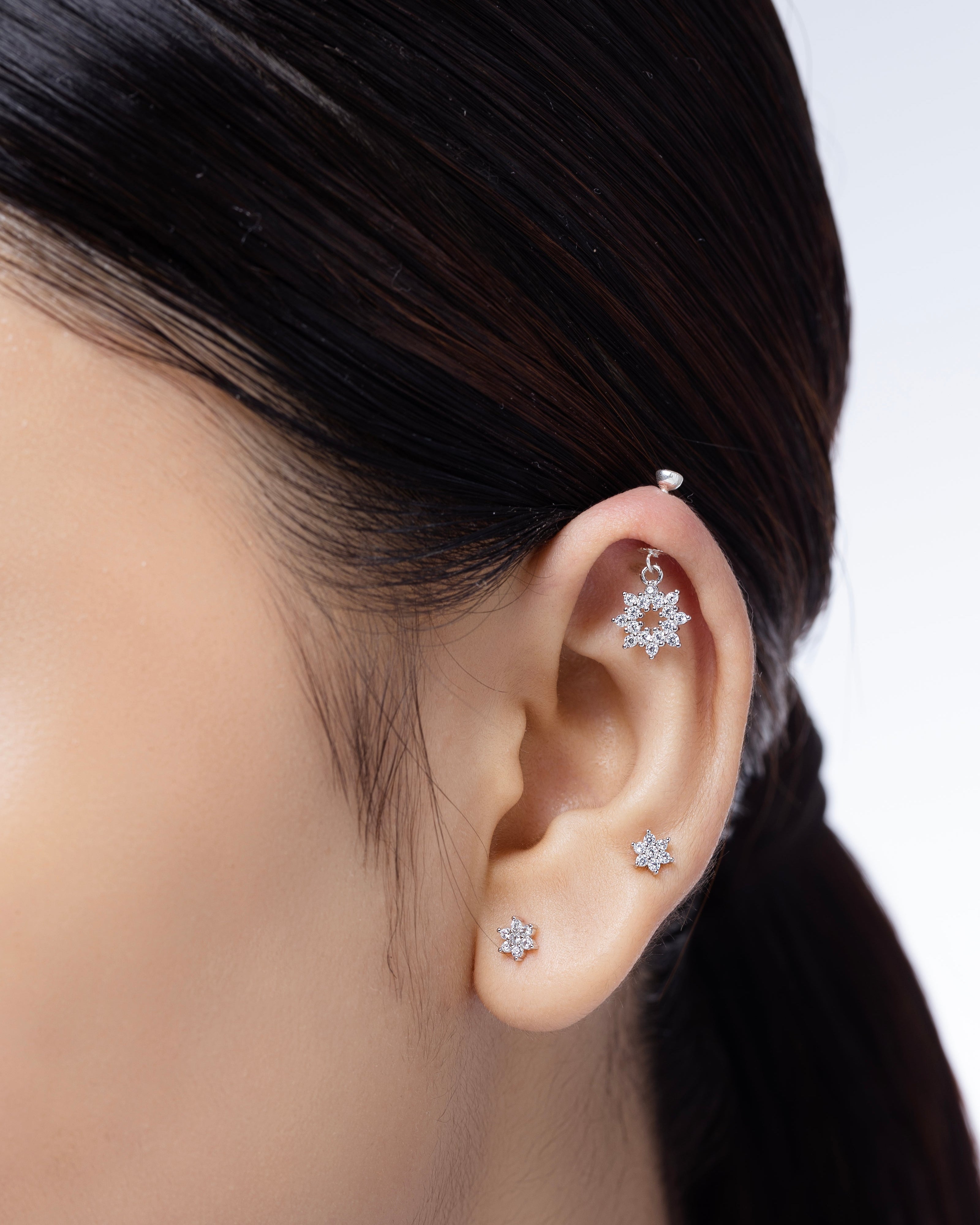 Bubble burst zircons- Helix Hanging