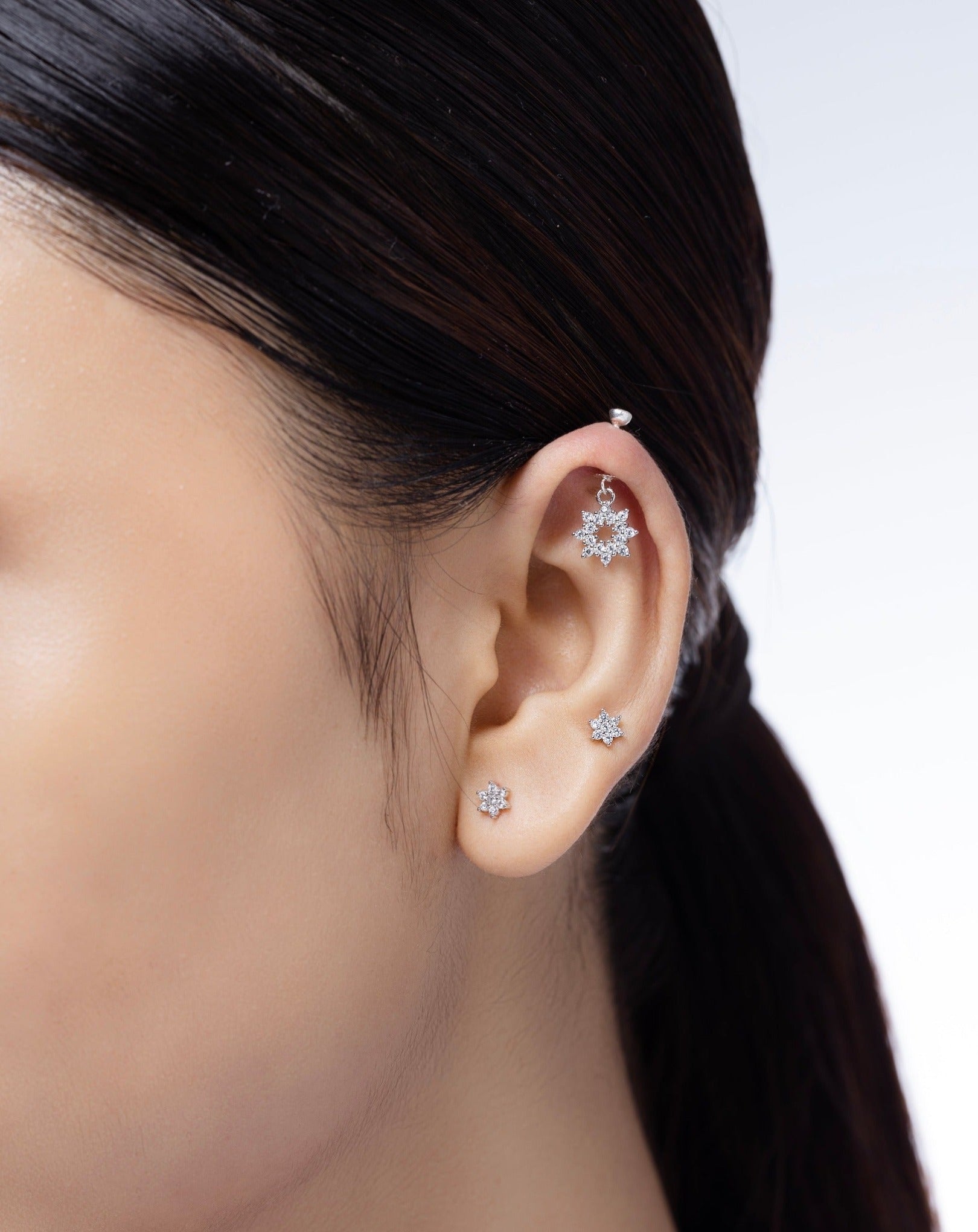 Bubble burst zircons- Helix Hanging