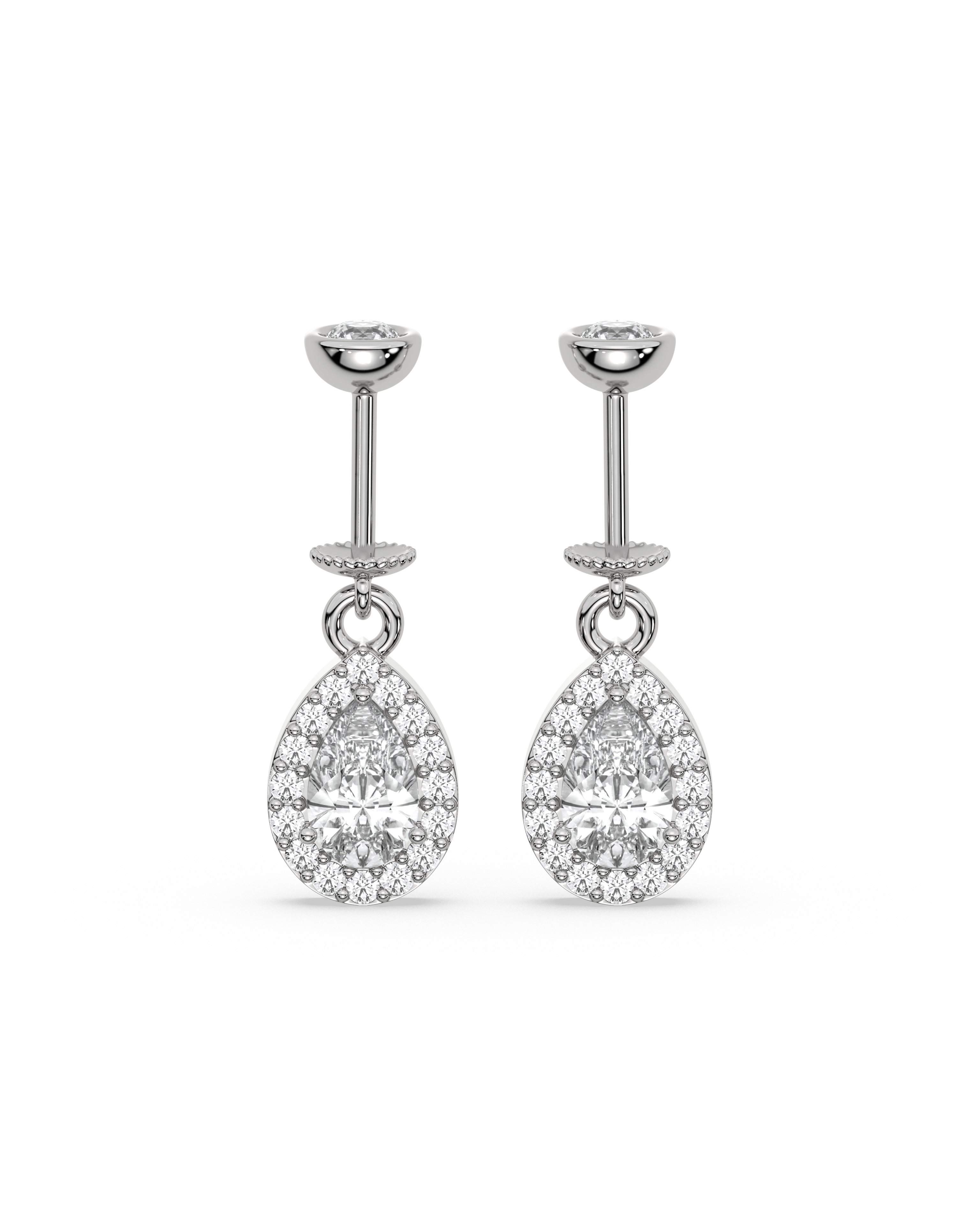 Solitaire Drop - Helix Hanging