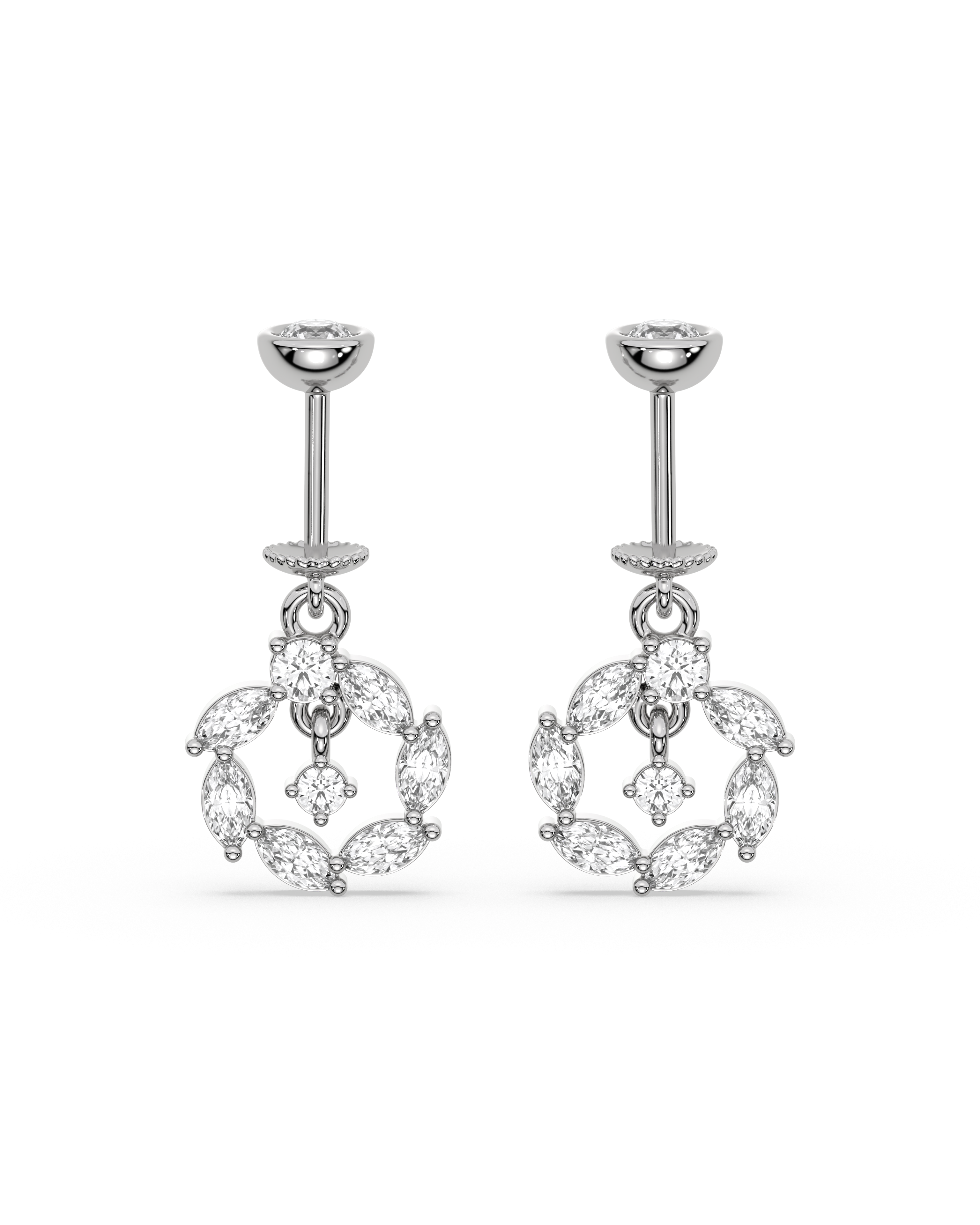 Circle With a Drop - Helix Hanging