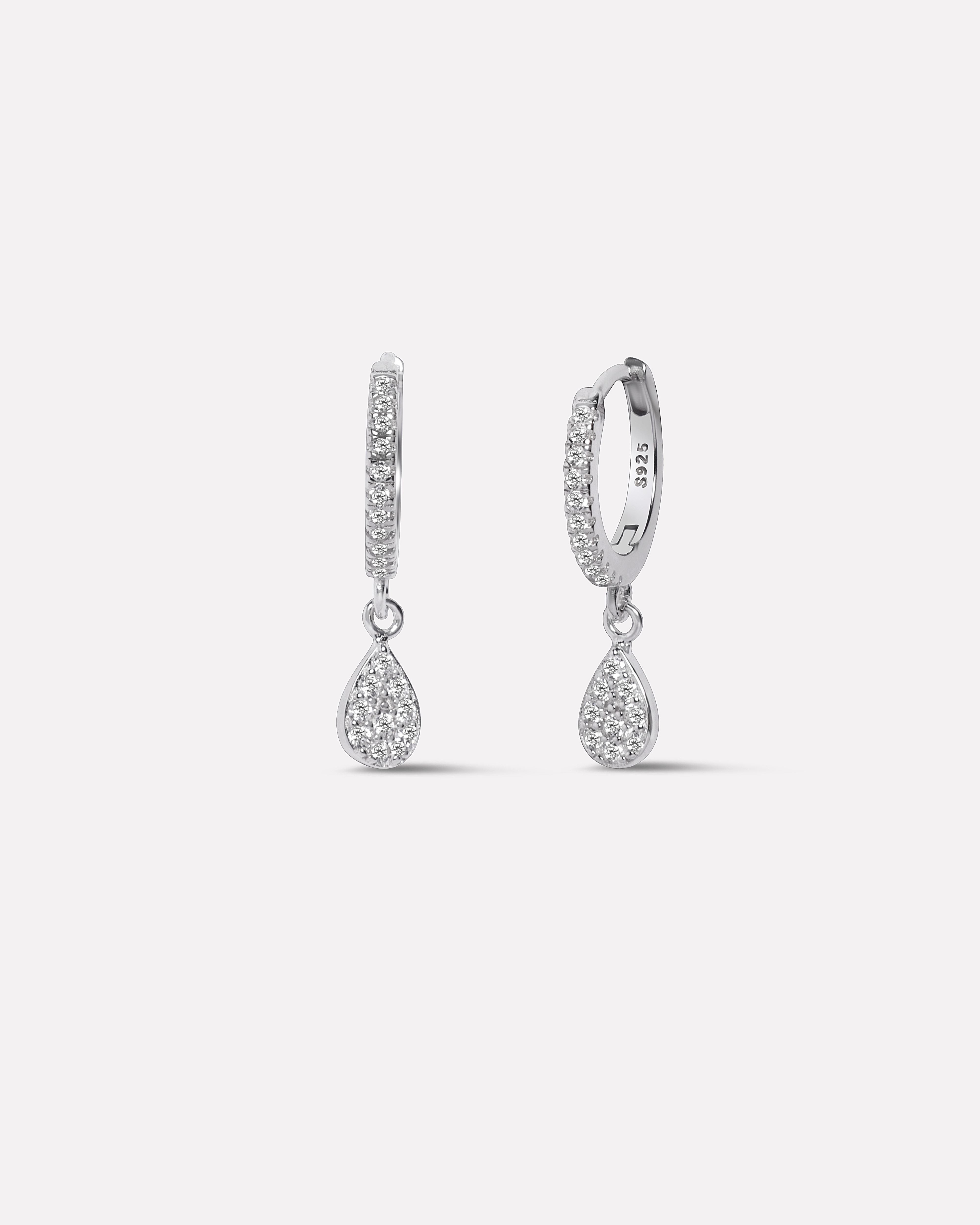 Droplet Hoop Earring