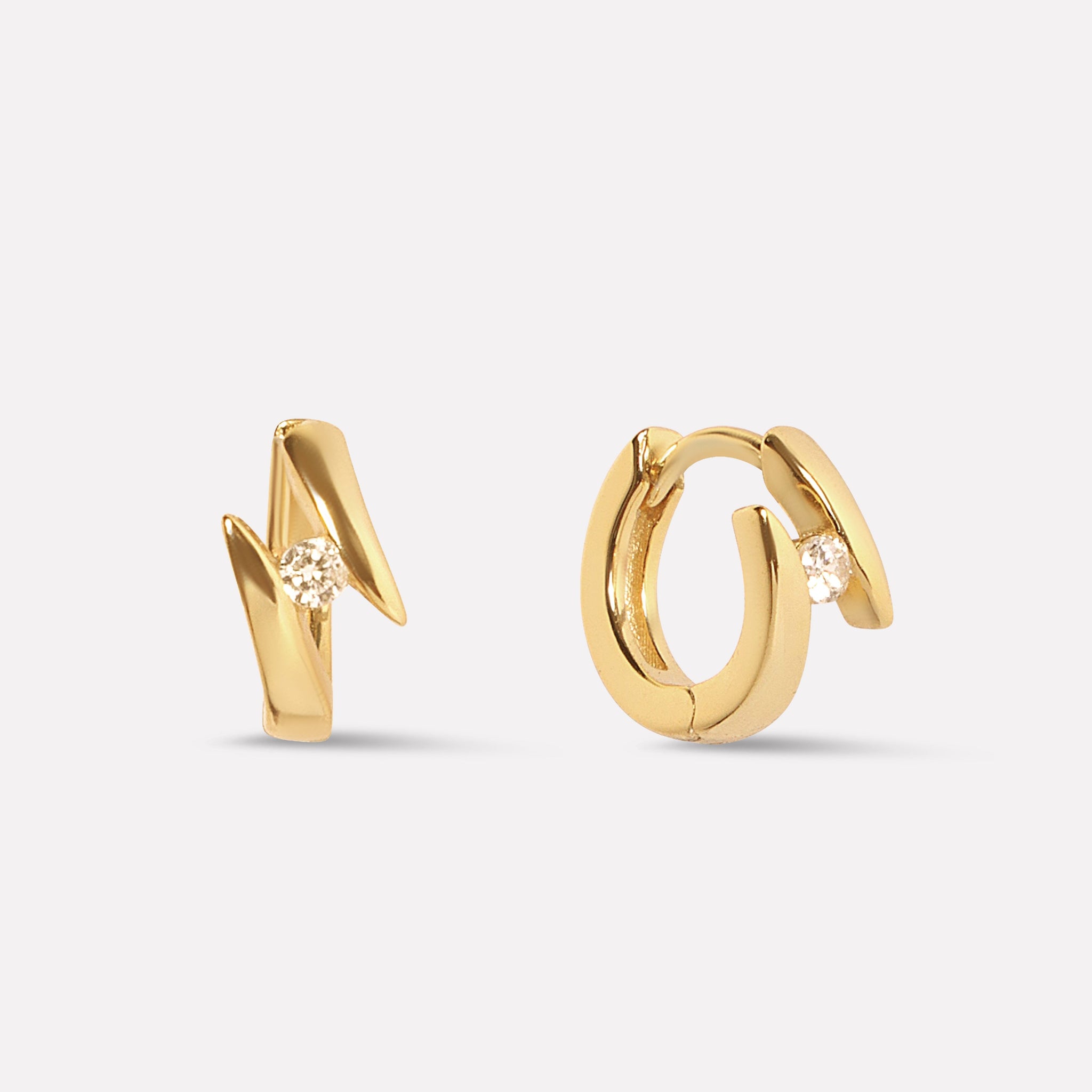 Orbit Zirconia Hoops