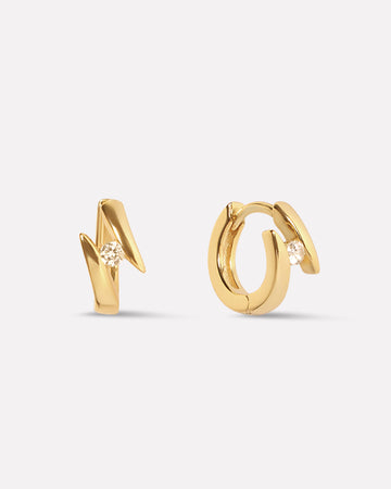 Orbit Zirconia Hoops