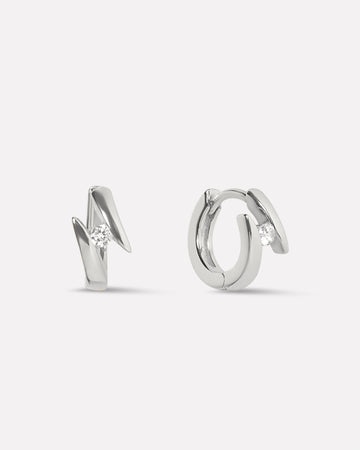 Orbit Zirconia Hoops