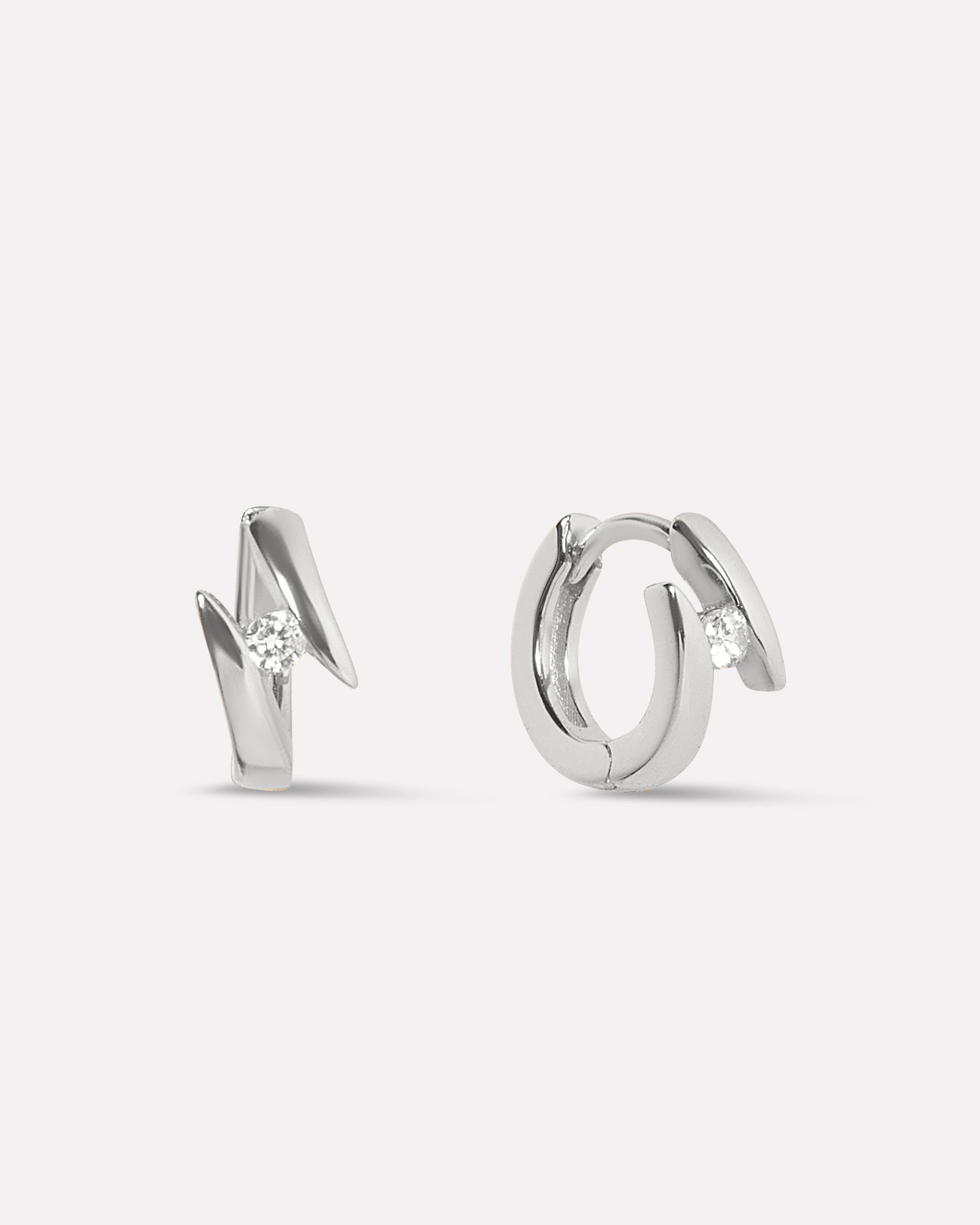 Orbit Zirconia Hoops