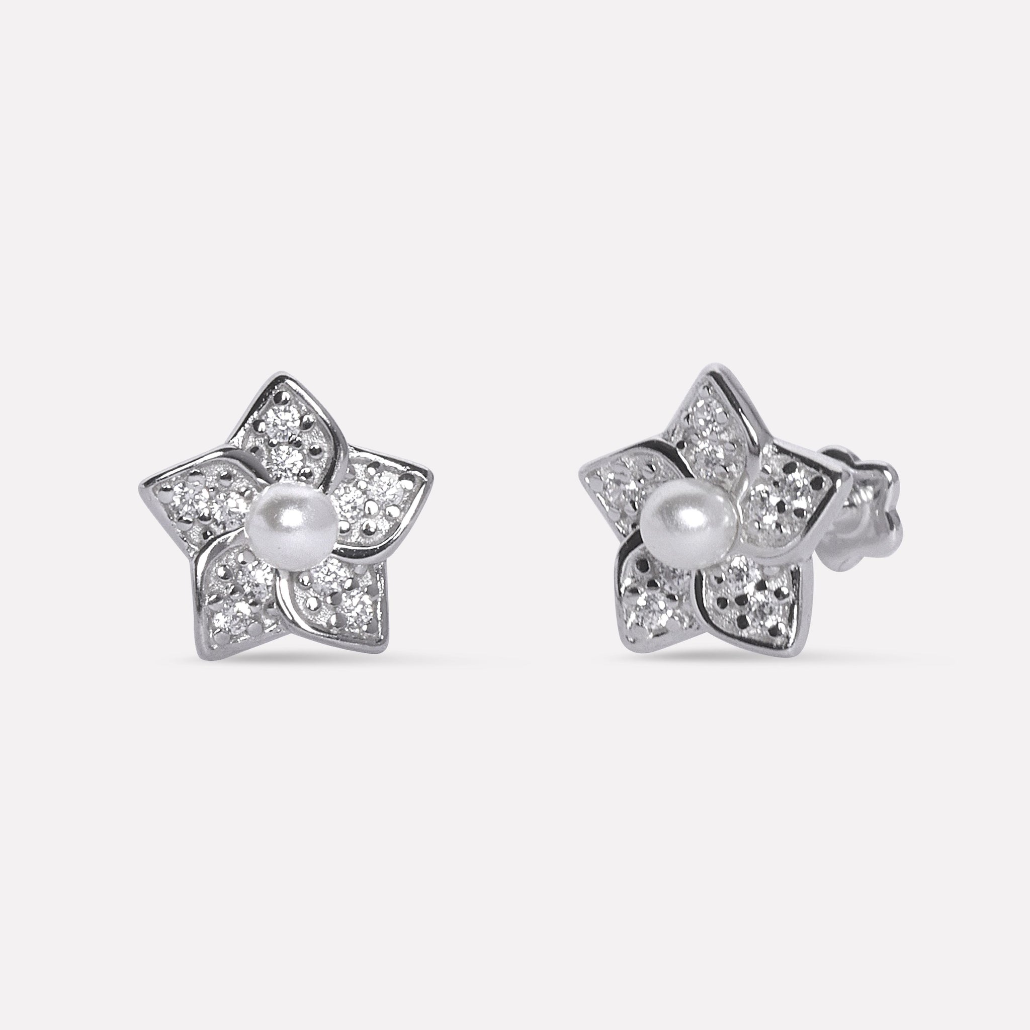 Anastasia Flat Back Stud Earrings