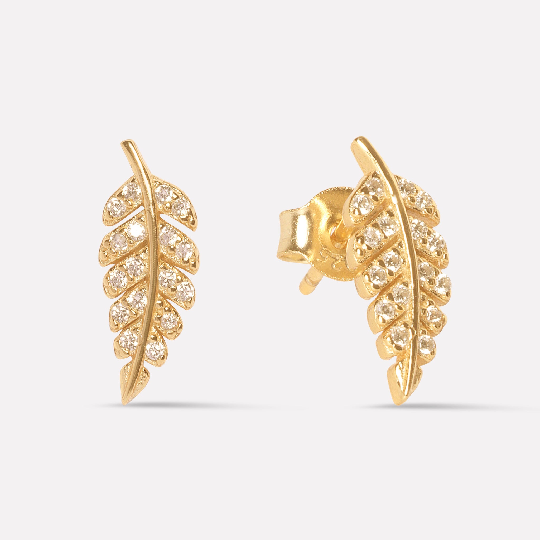 Xmas Tree Stud Earrings