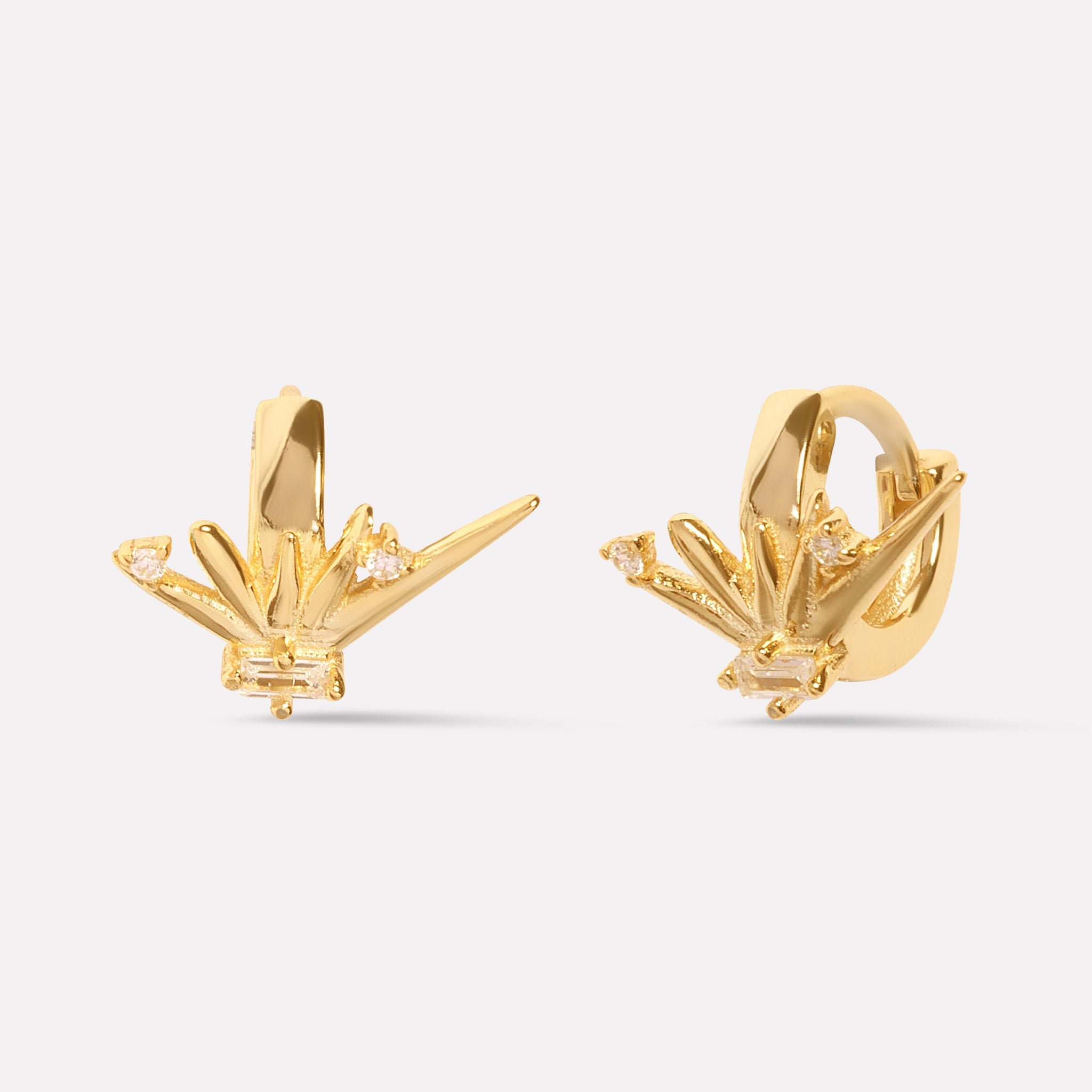 Patakha Cluster Hoop Earrings