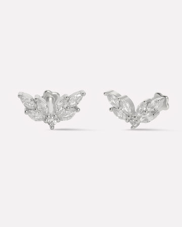 Rosaline Flat Back Stud Earrings
