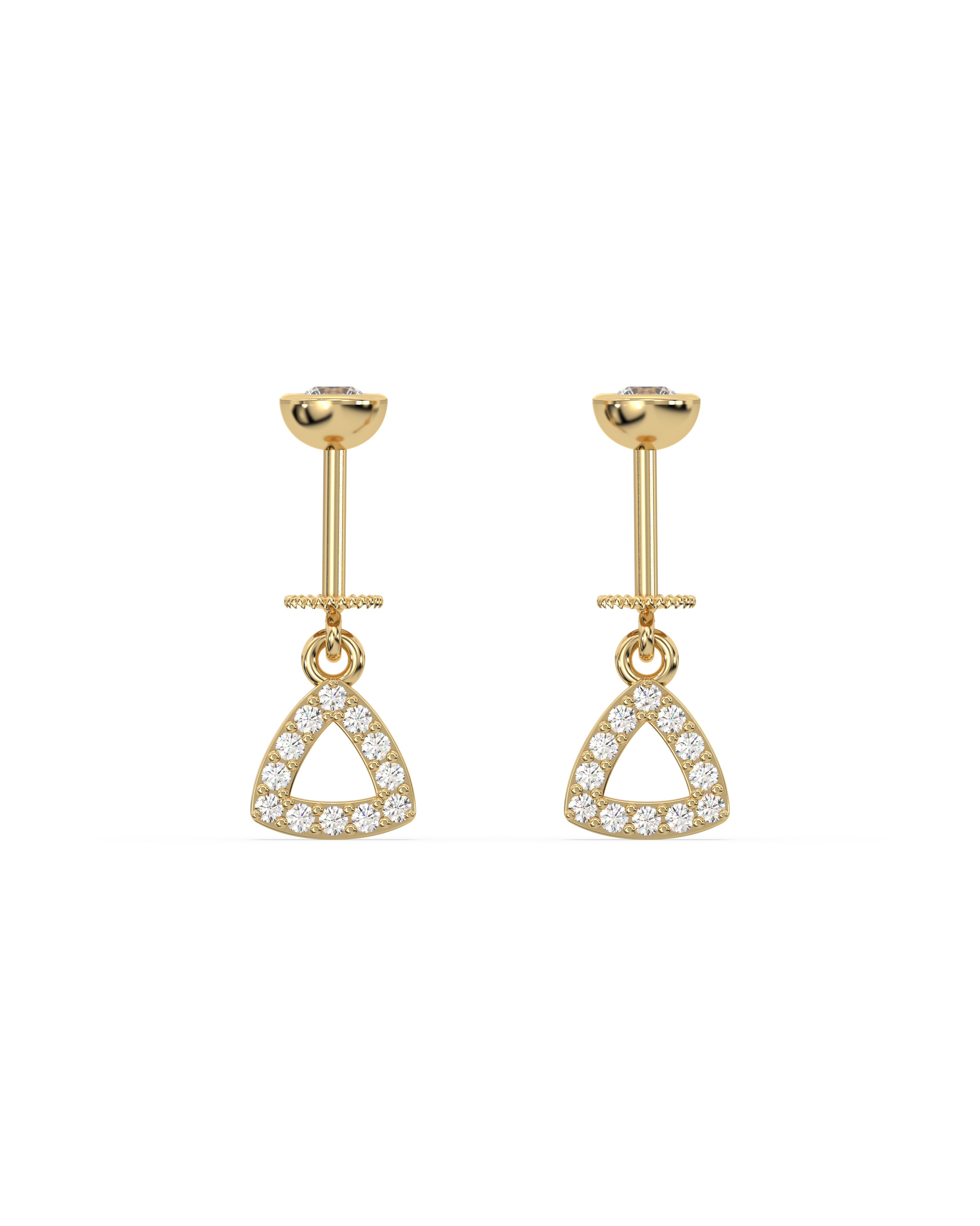 Aura Hollow - Helix Hanging - 18K Gold Plated