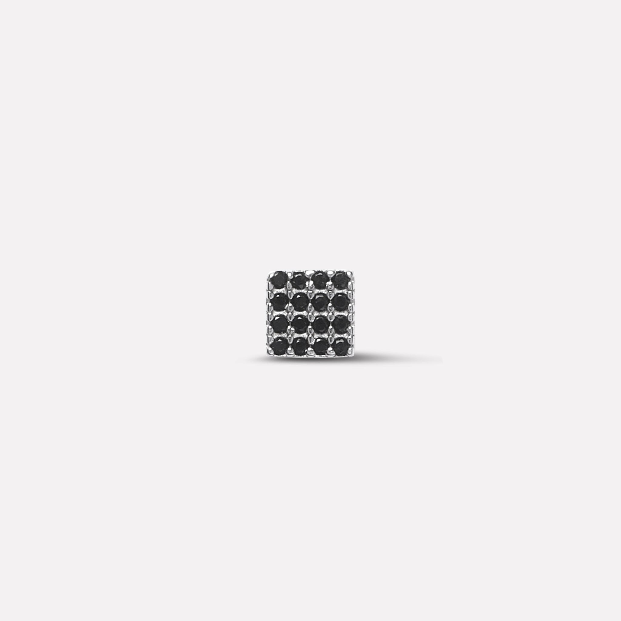 B&W - Luminous Stud Men's Earrings