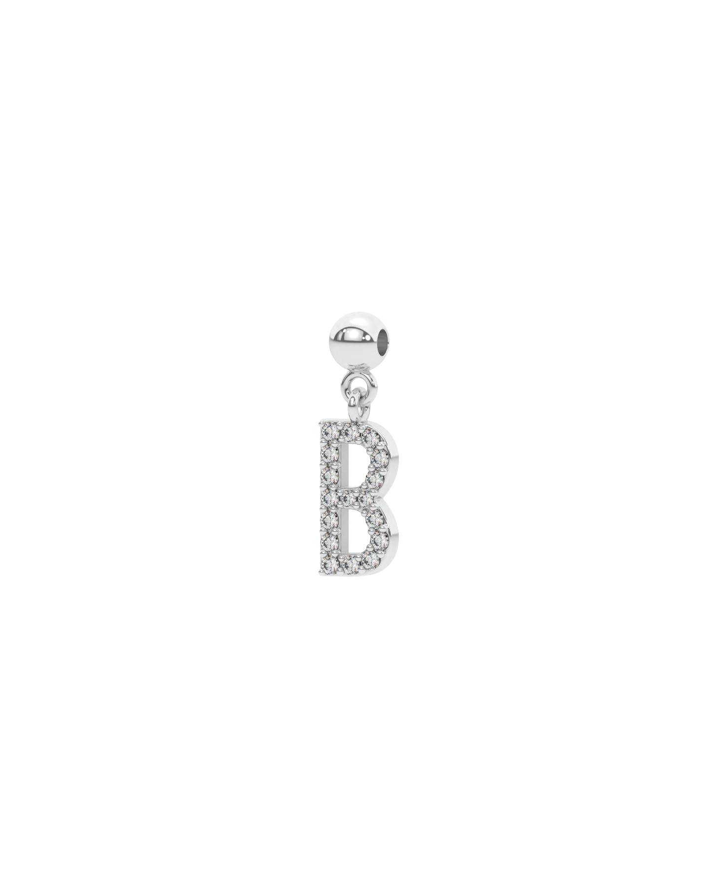Letter "B" bead charm