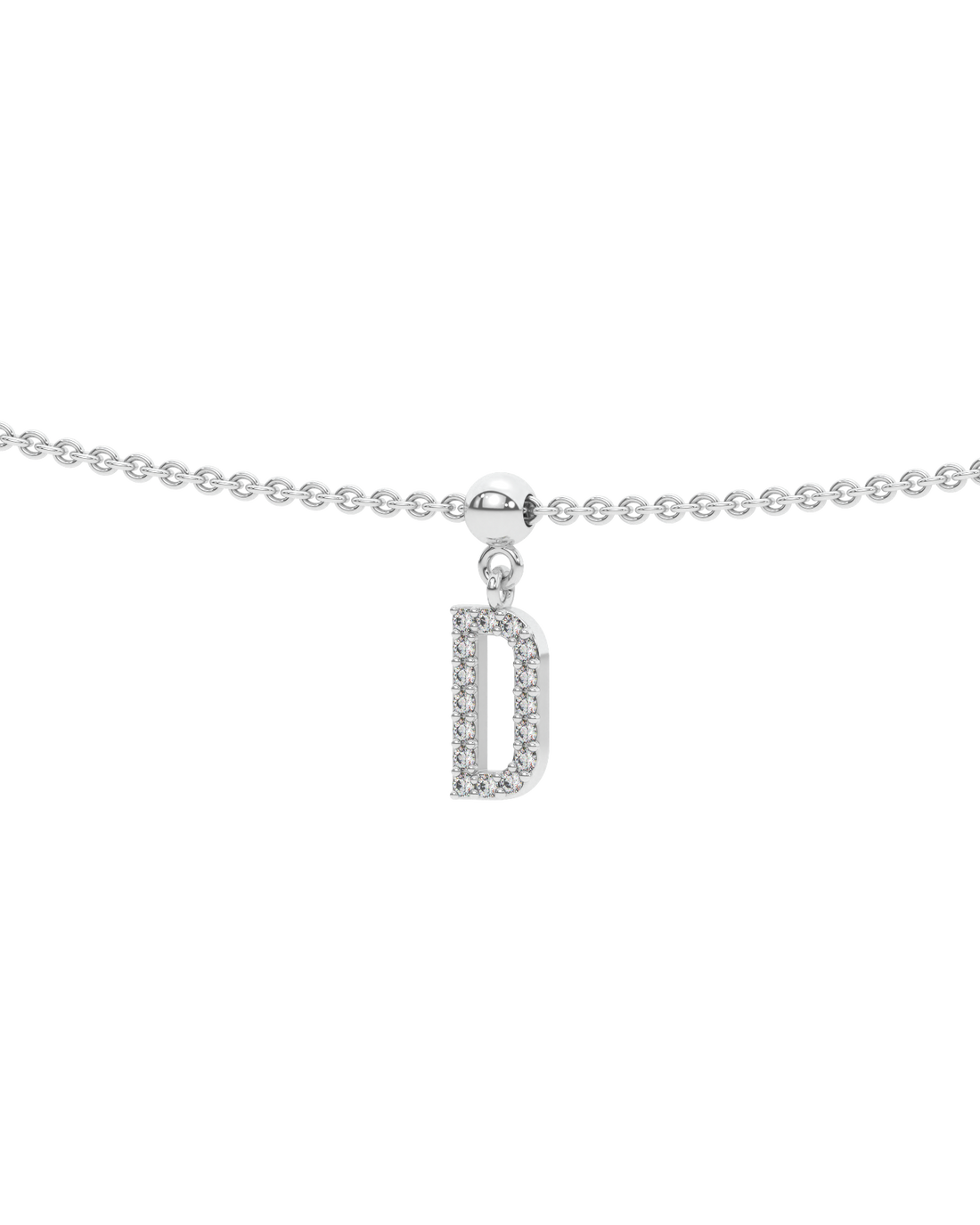 Letter "D" Bead Charm