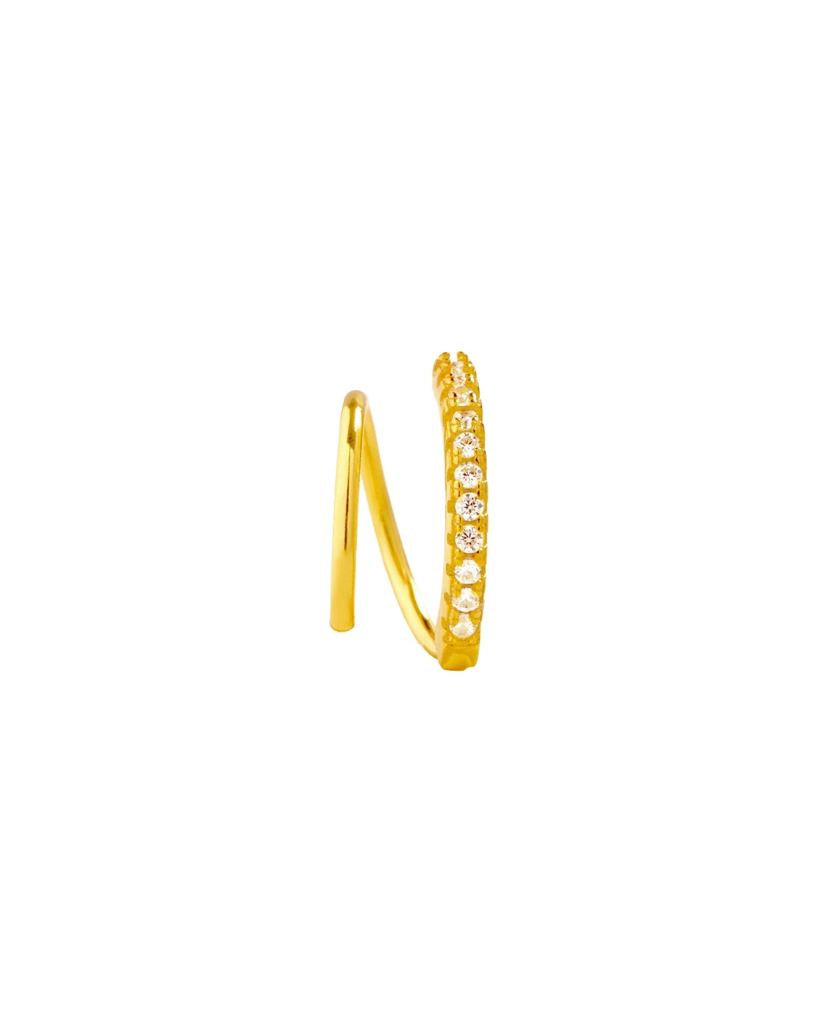 Double wired spiral hoop pair