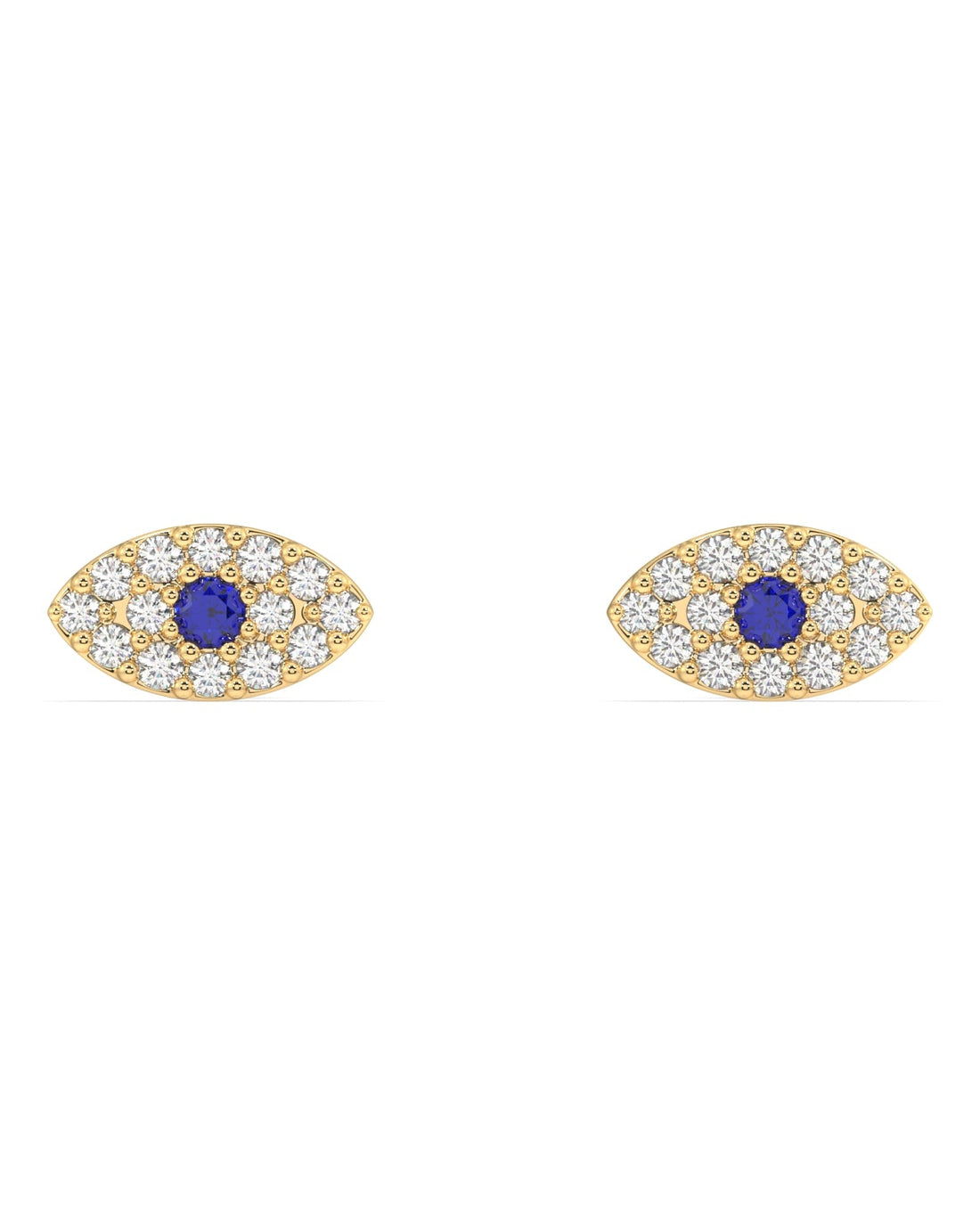 Evil Eye Zircons Studs Earring