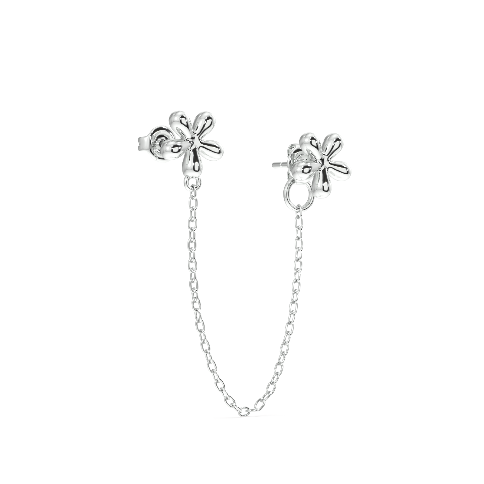 Dainty flower connector - 3 in 1