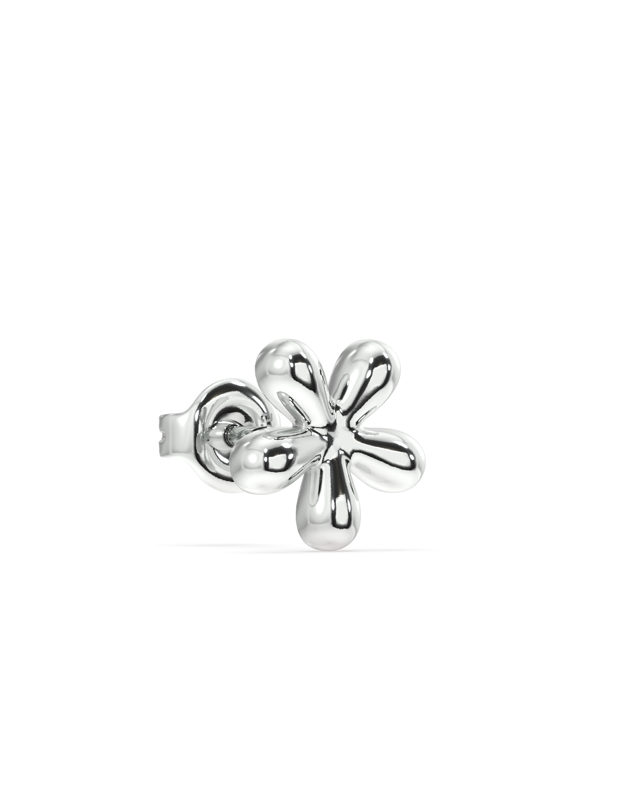 Dainty flower stud earring Pair
