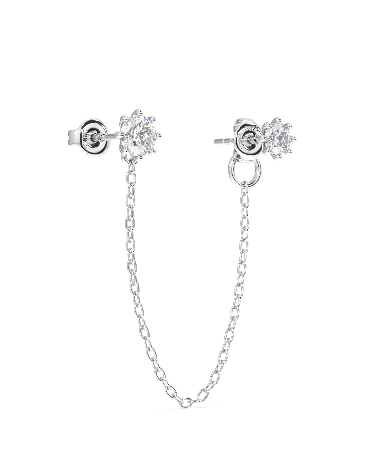 Single solitaire - 3 in 1 chain connector