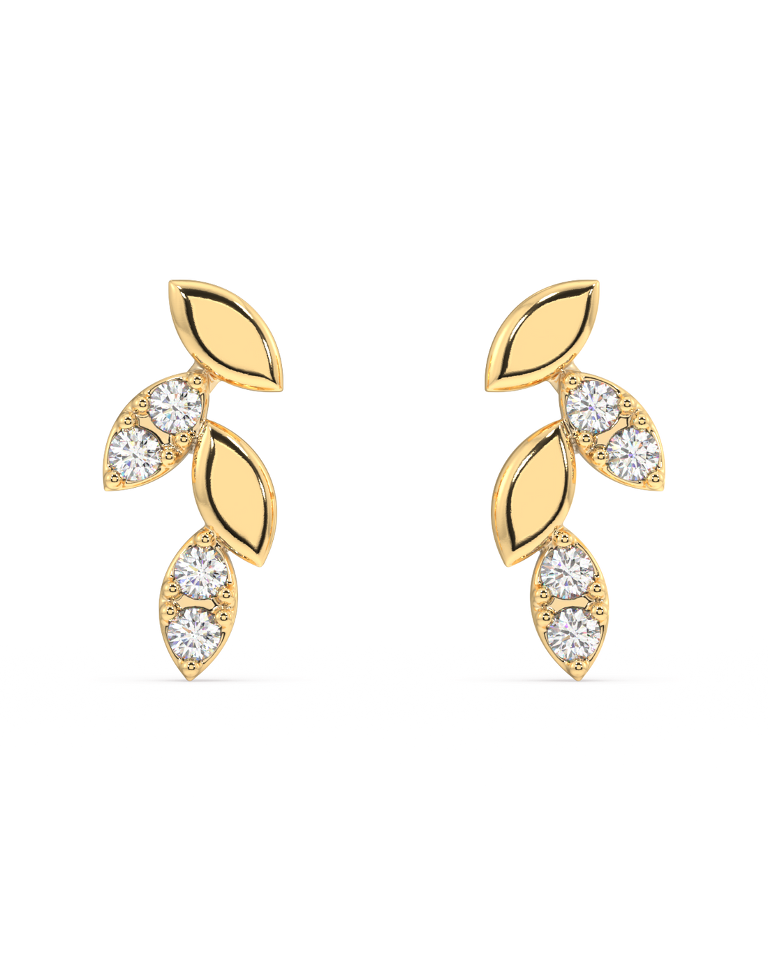 Combination Leaf Product Shot Gold