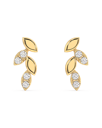 Combination Leaf Product Shot Gold