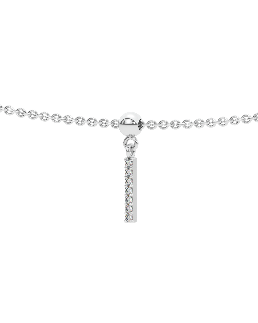 Letter "I" Bead Charm