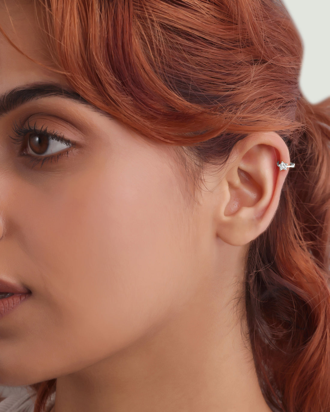 Star Huggee Hoop Earrings