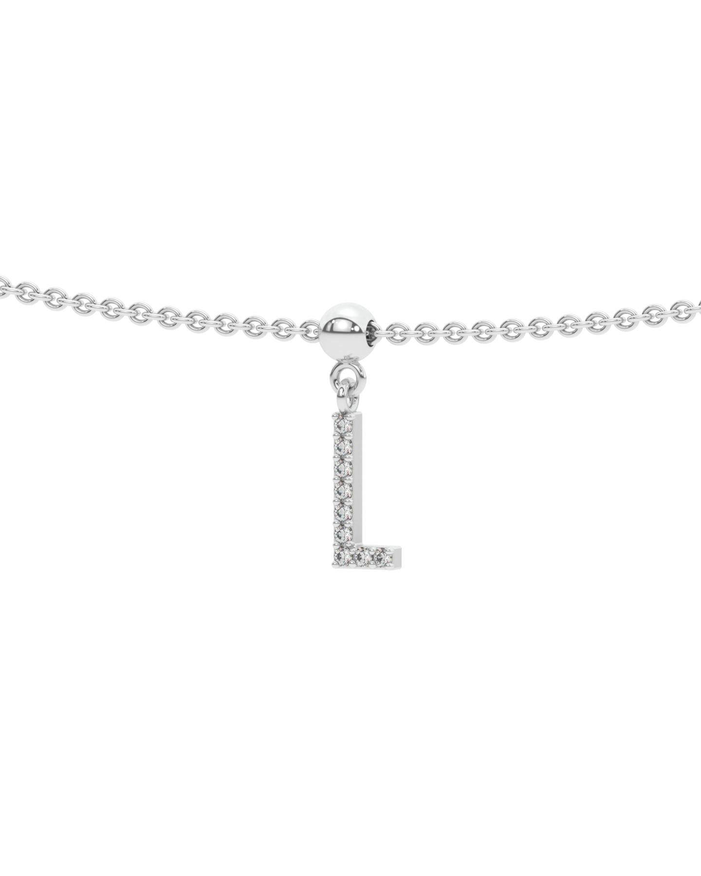 Letter "L" bead charm