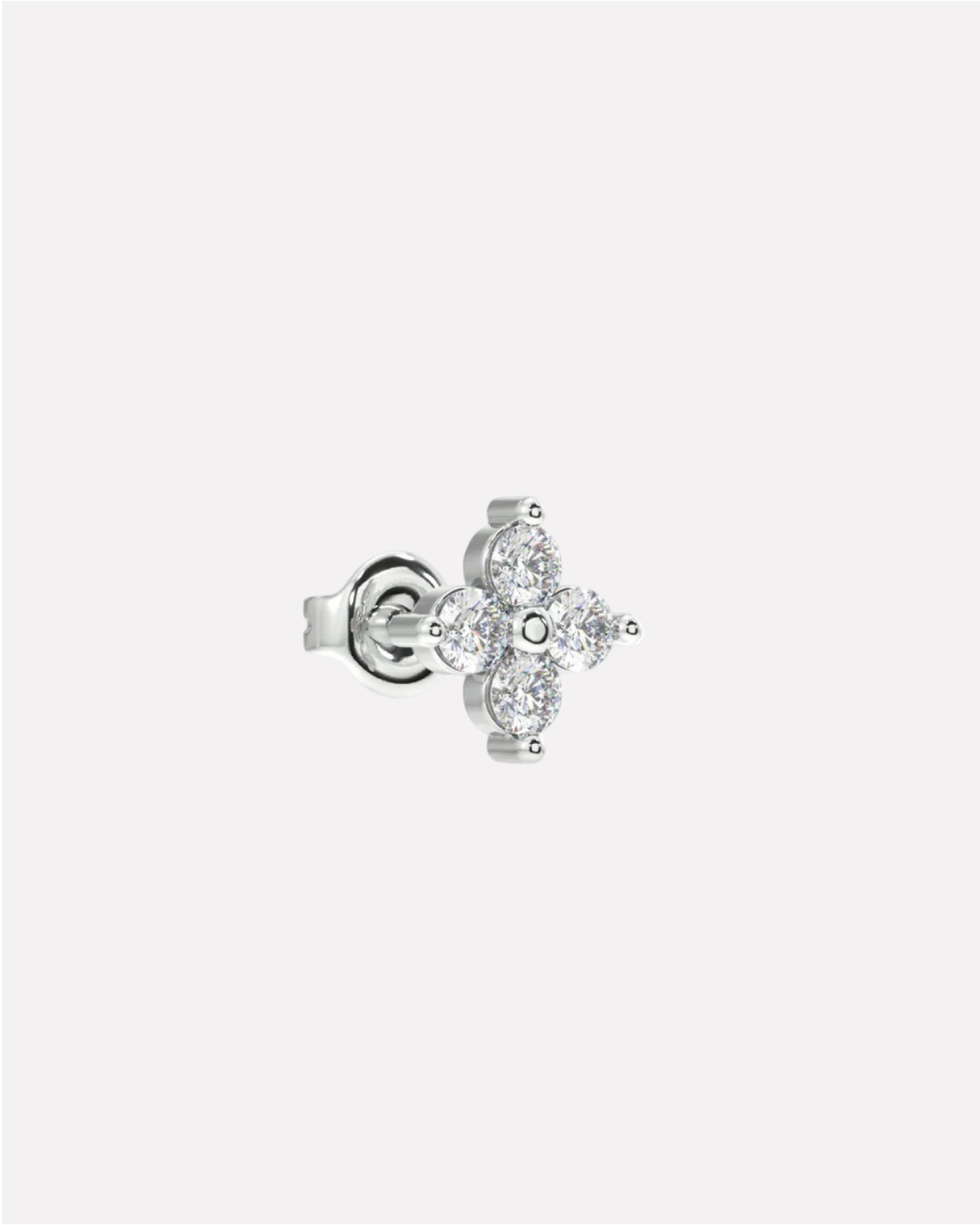 Lotus Flower Minimal Stud Earrings