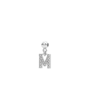 Letter "M" Bead Charm