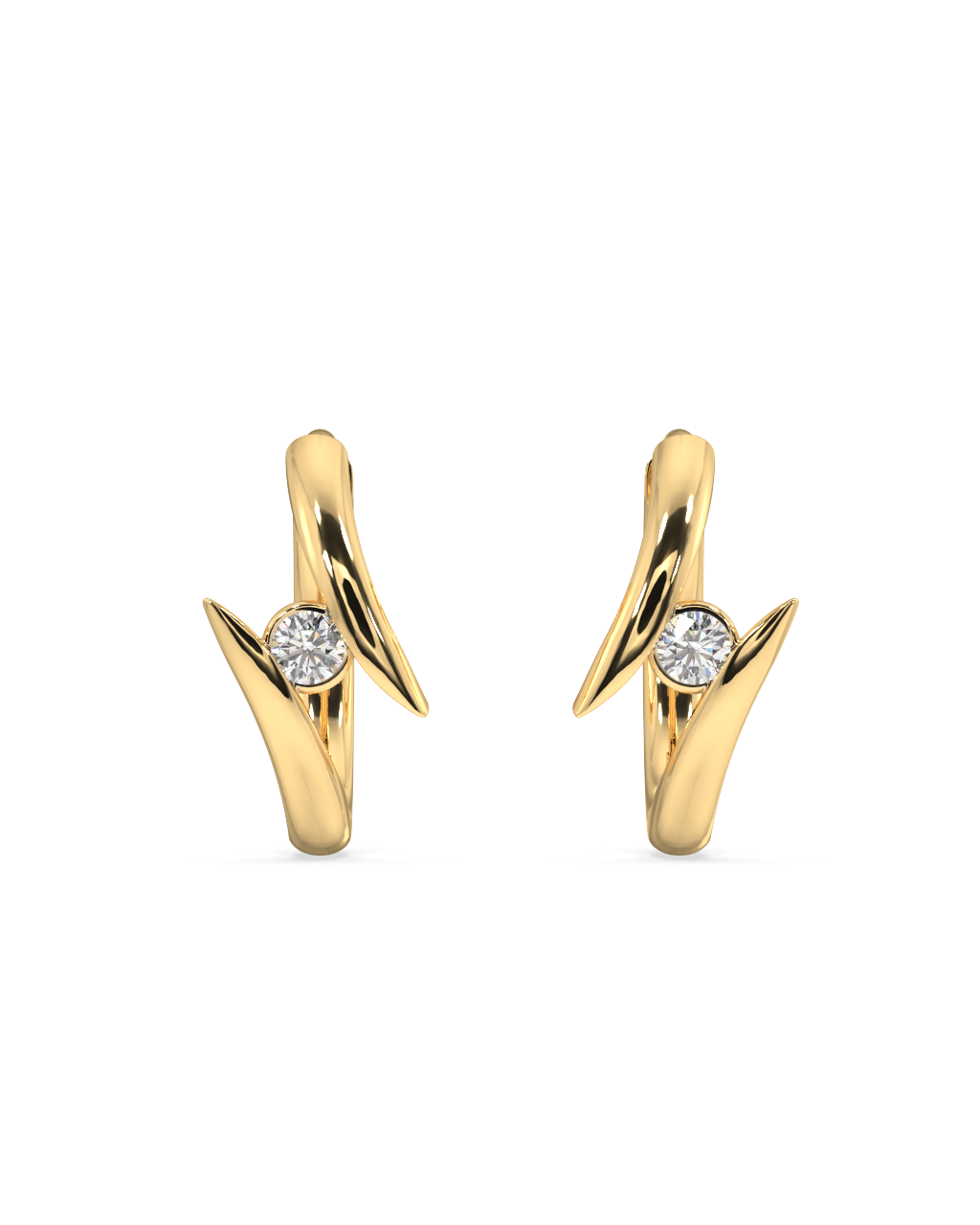 Orbit Zirconia Hoops