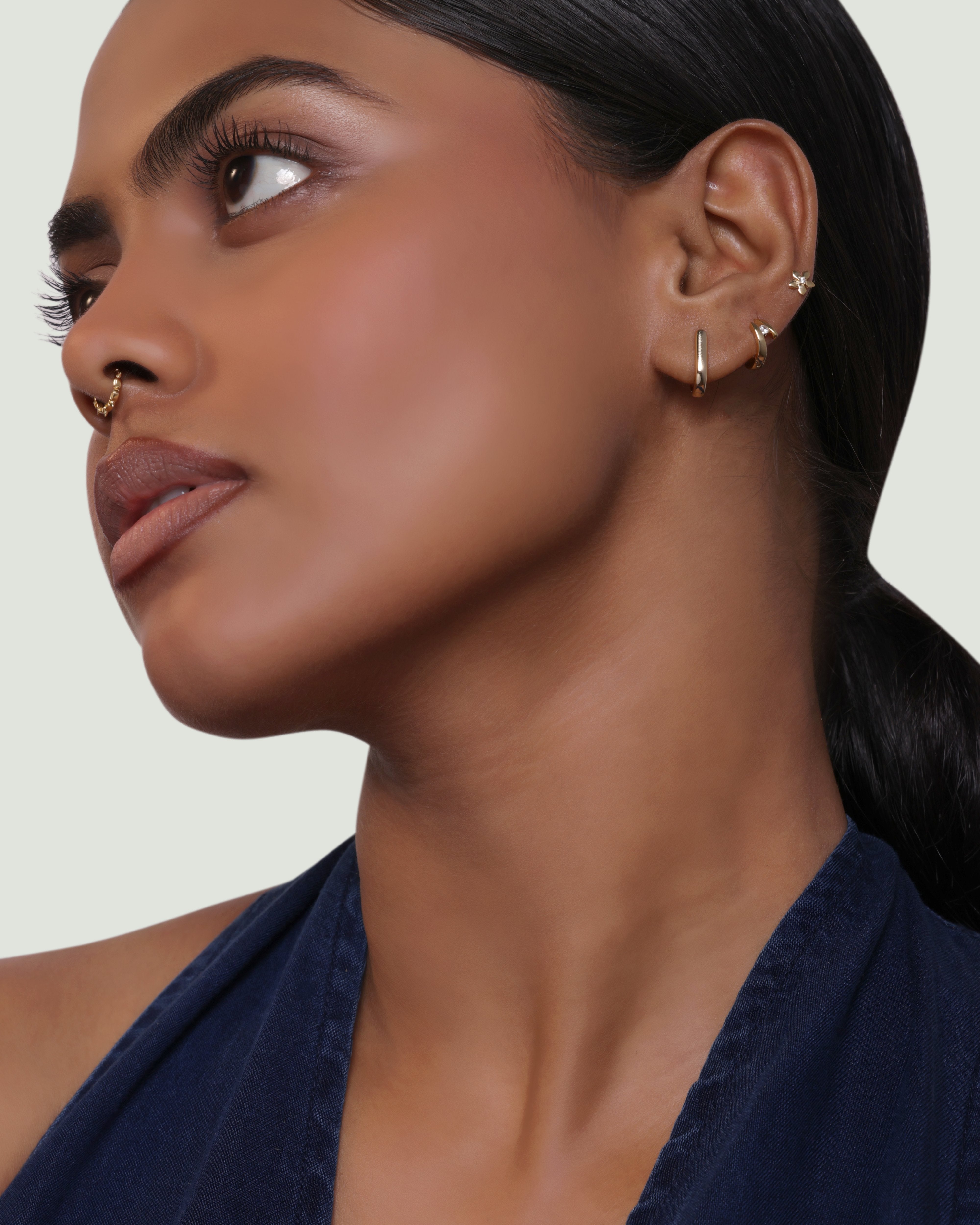 Orbit Zirconia Hoops