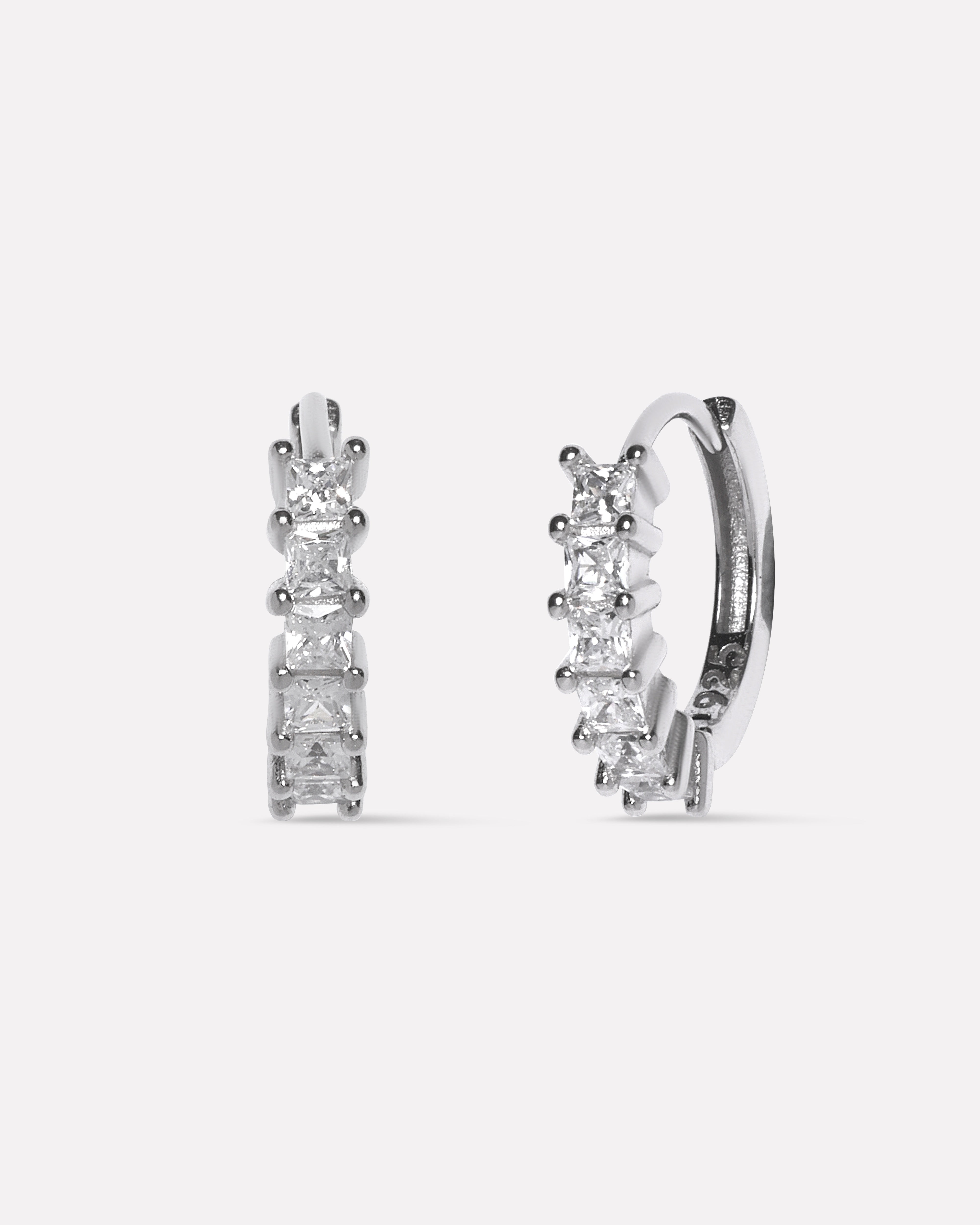 Regal Radiance Hoop Earrings