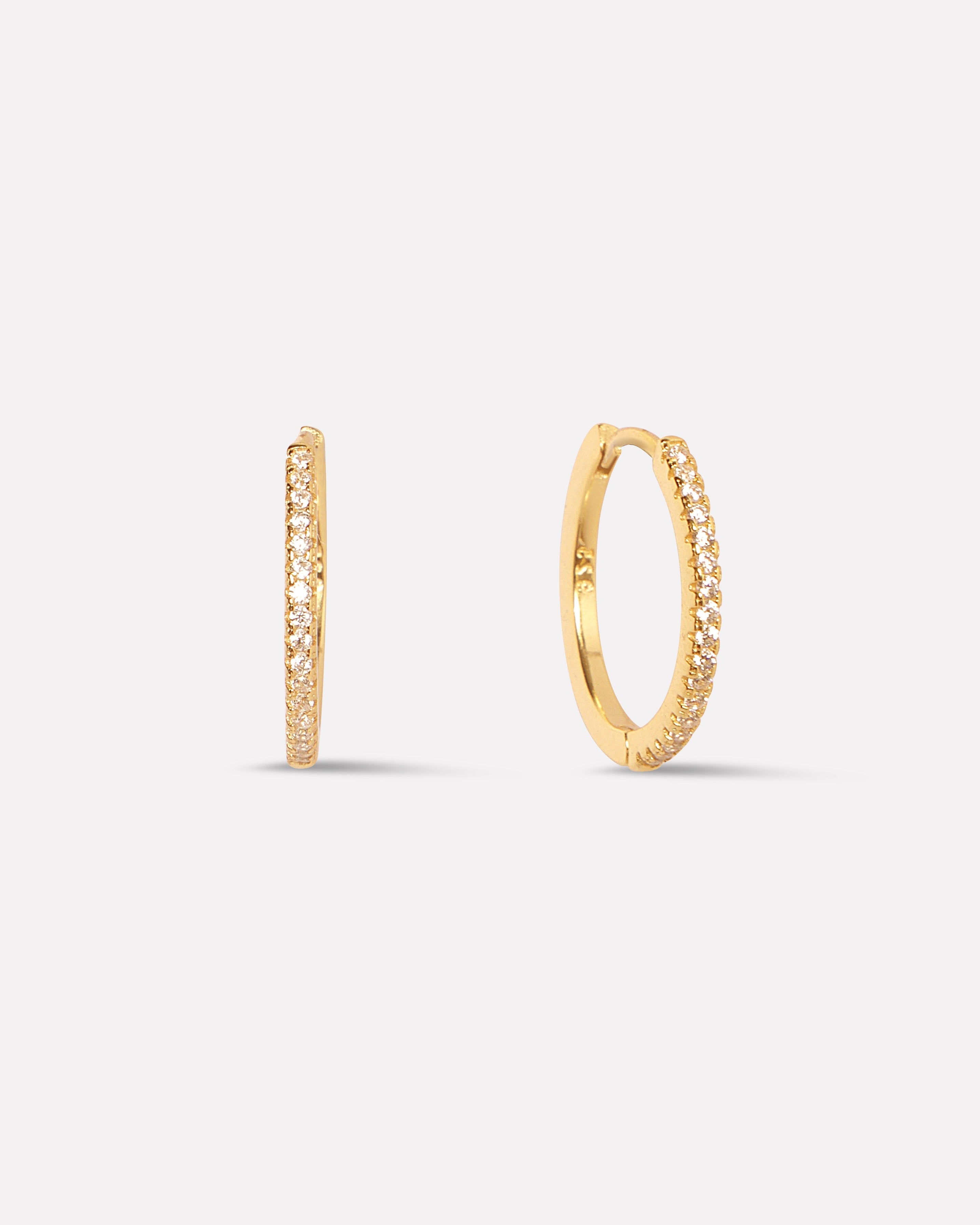 Round Statement 12MM Hoop Earring