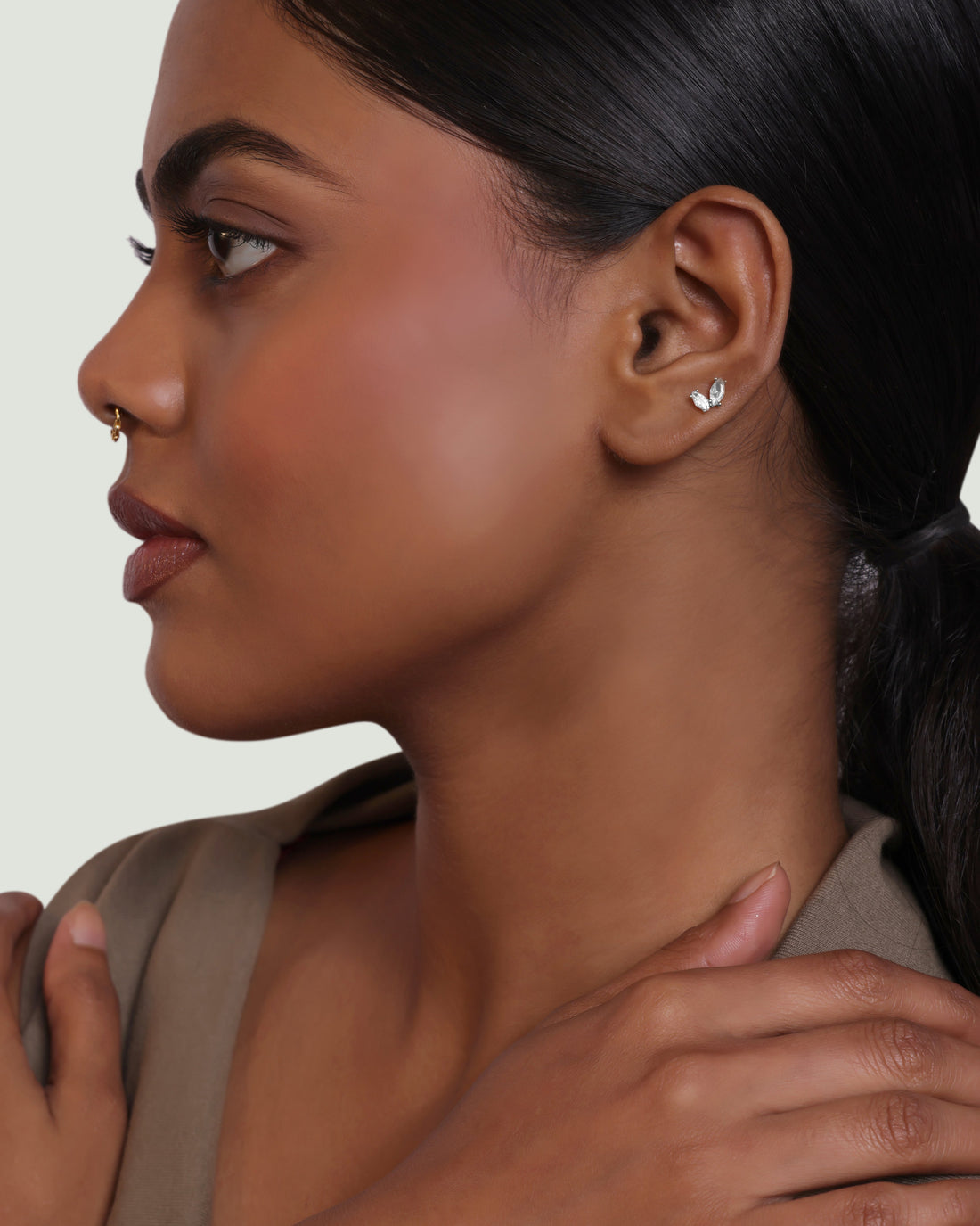 Petalixir Flat Back Stud Earrings