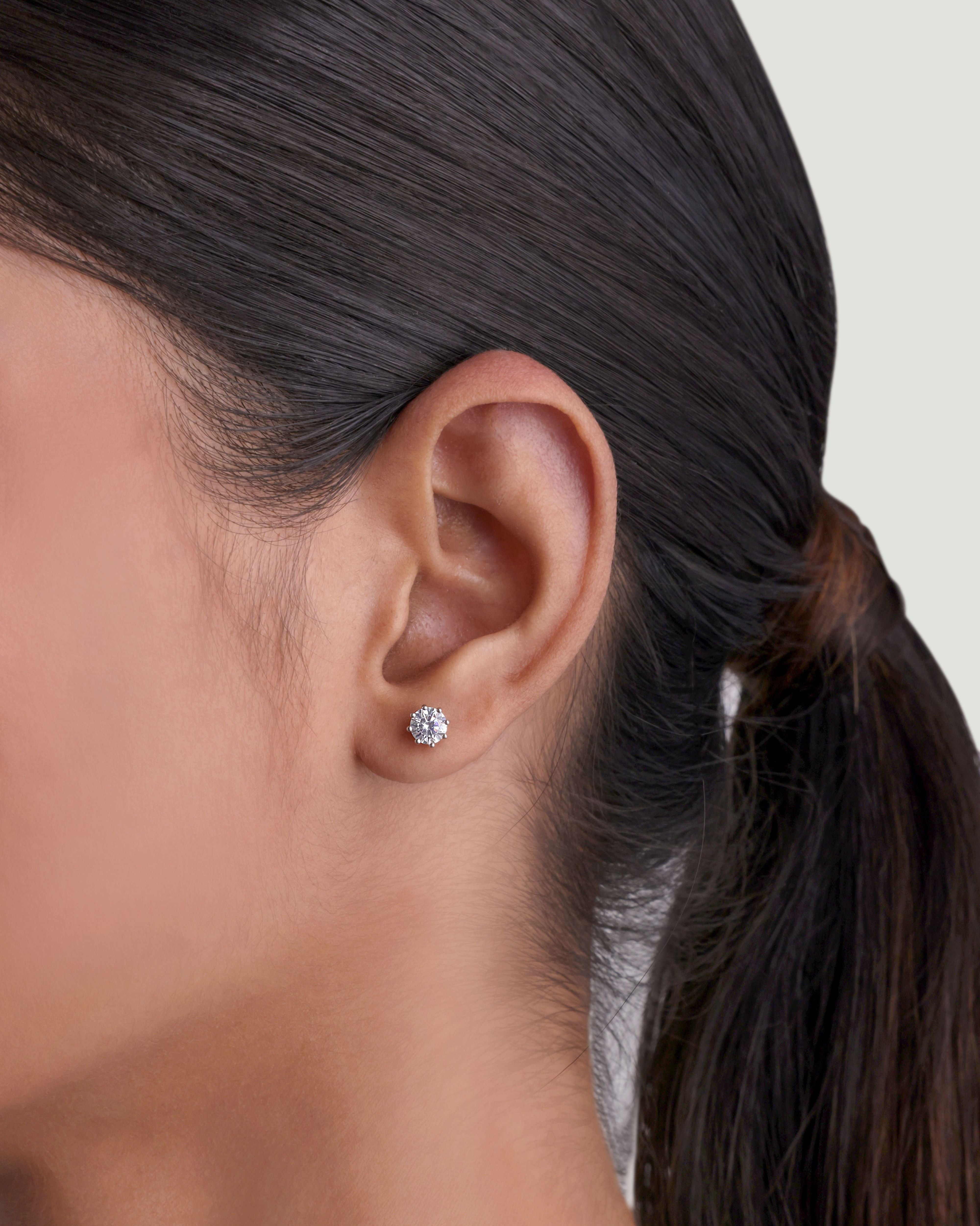 Silver Claw Lining Studs - Multiple Sizes