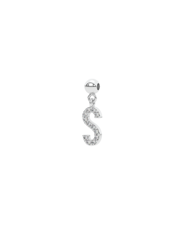 Letter "S" Bead Charm